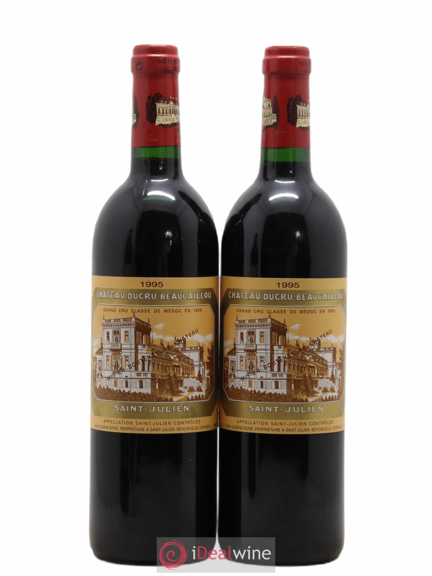 Château Ducru Beaucaillou 2ème Grand Cru Classé 1995 - Lot de 2 bouteilles - 0