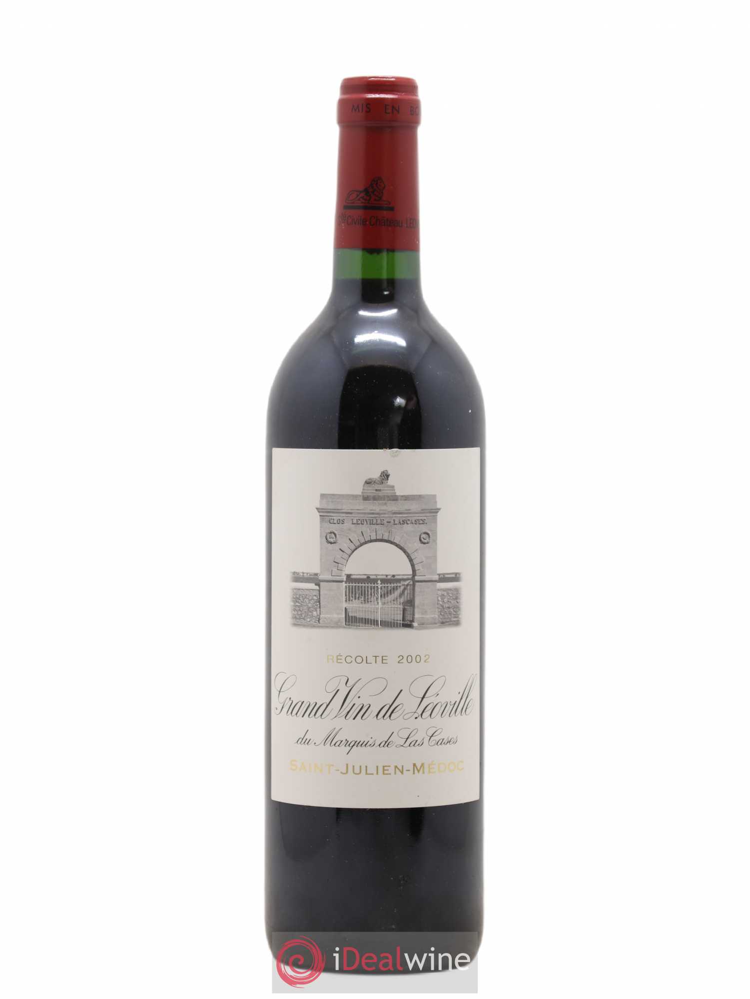 Château Léoville Las Cases 2ème Grand Cru Classé 2002 - Lot de 1 bouteille - 0