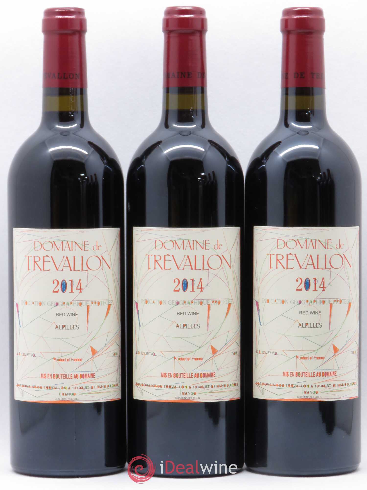 Alpilles Trévallon (Domaine de) Eloi Dürrbach 2014 - Lot de 6 bouteilles - 1