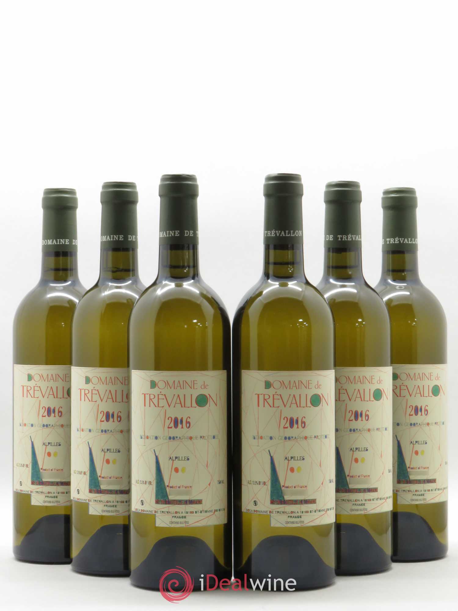 Alpilles Trévallon (Domaine de) Eloi Dürrbach 2016 - Lot de 6 bouteilles - 0