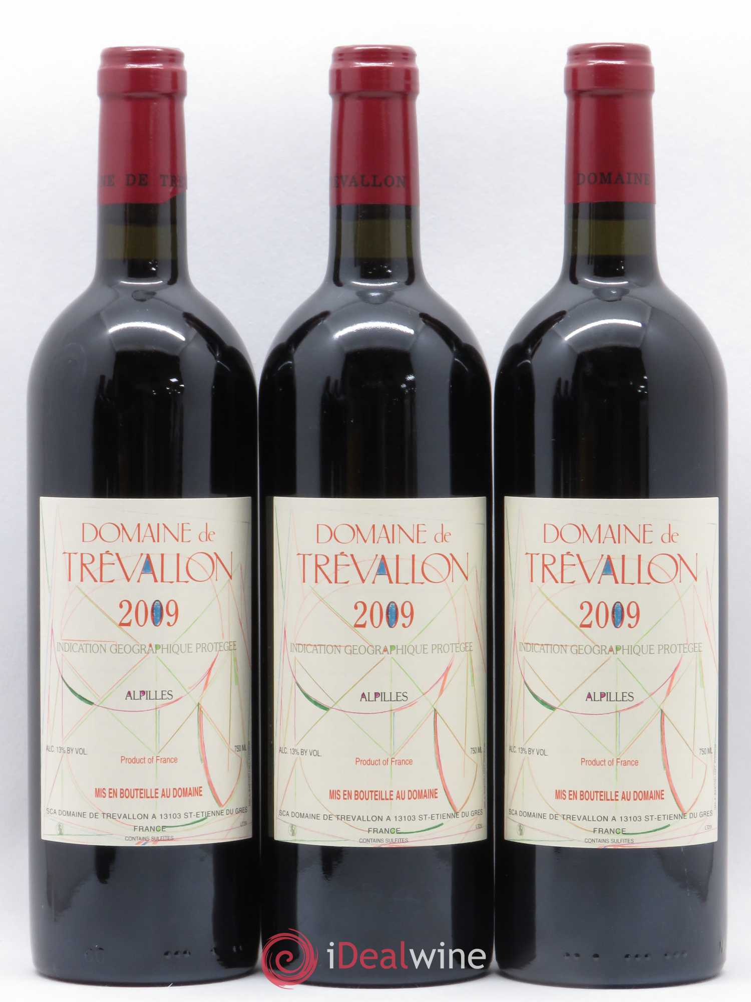 Alpilles Trévallon (Domaine de) Eloi Dürrbach 2009 - Lot de 6 bouteilles - 1