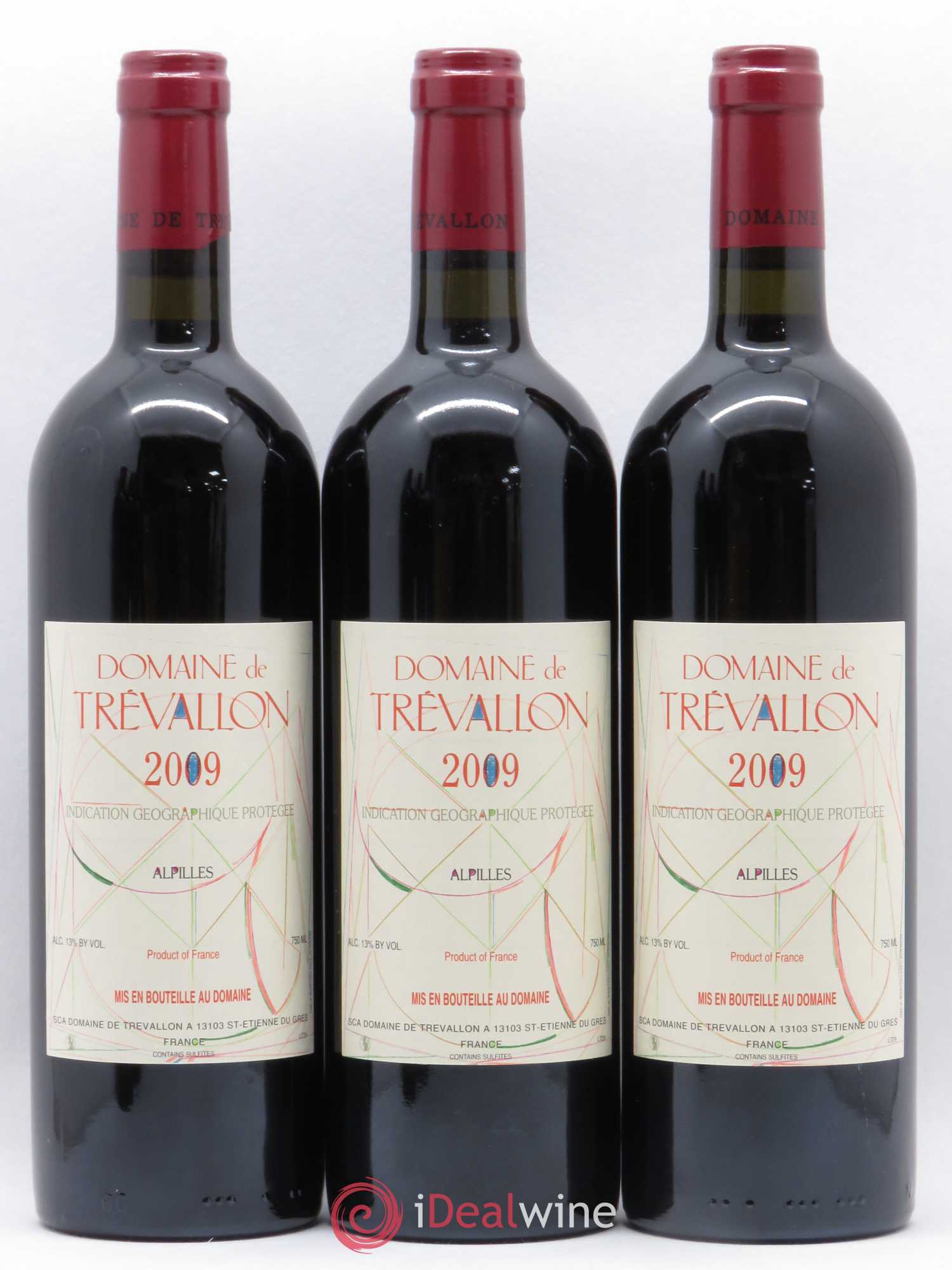 Alpilles Trévallon (Domaine de) Eloi Dürrbach 2009 - Lot de 6 bouteilles - 2
