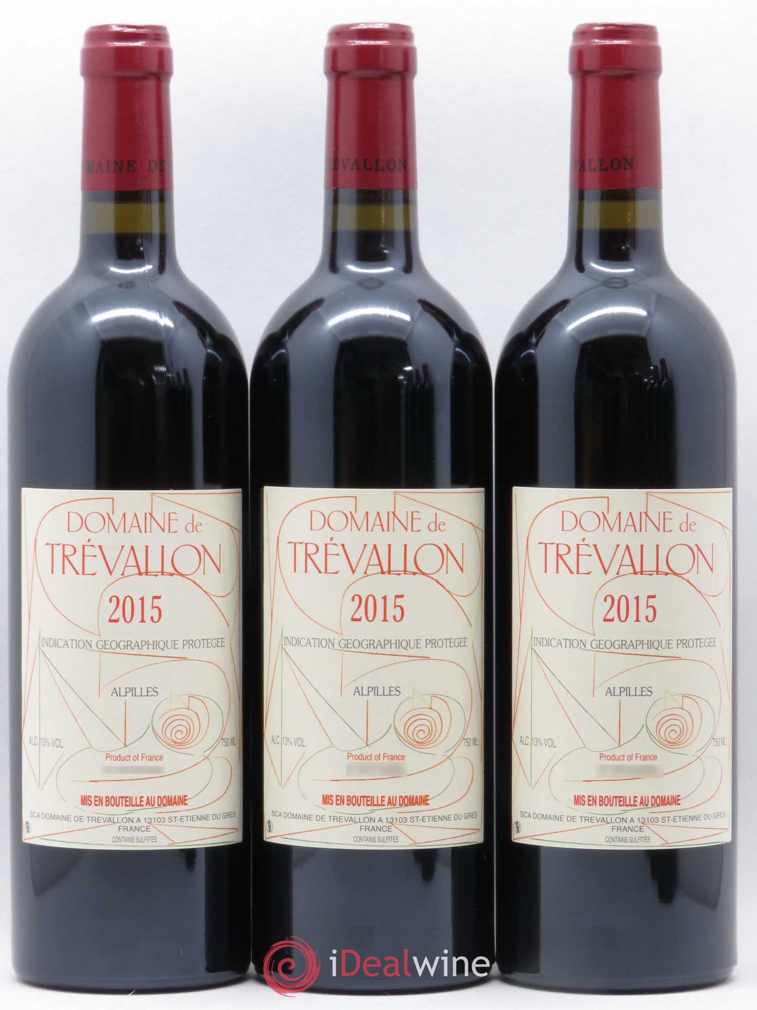 Alpilles Trévallon (Domaine de) Eloi Dürrbach 2015 - Lot de 6 bouteilles - 2