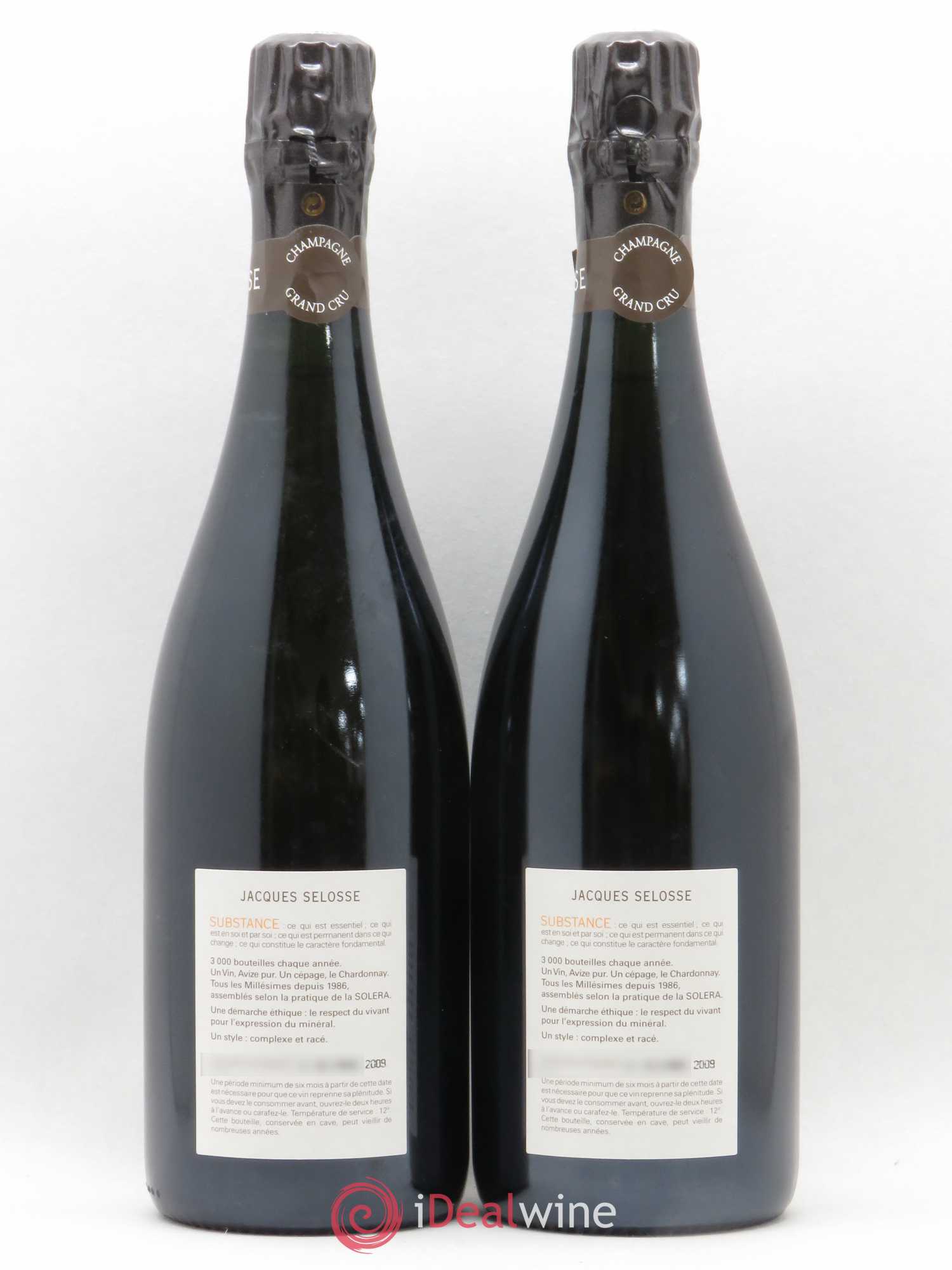 Substance Jacques Selosse - Lot de 2 bouteilles - 1