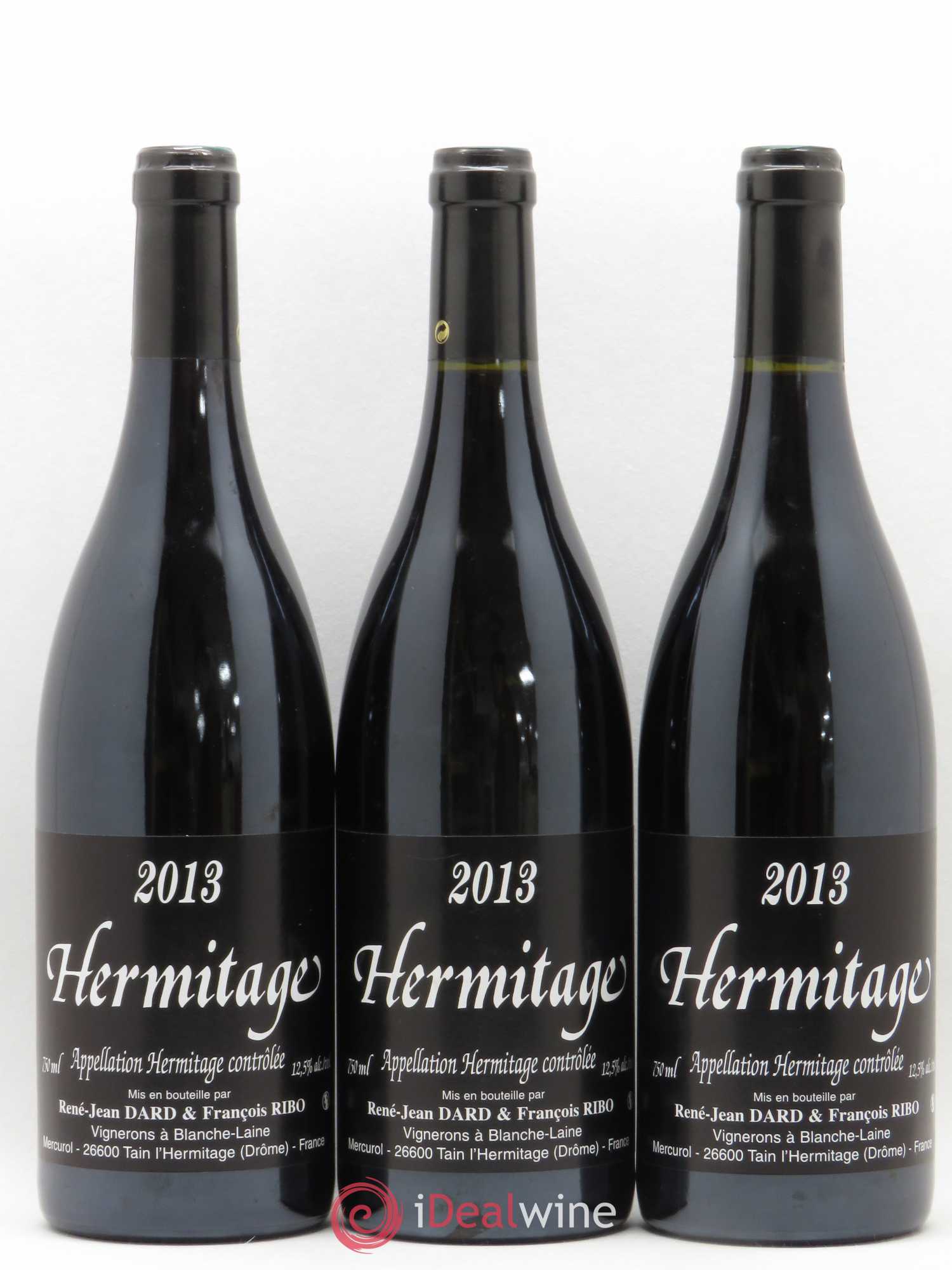 Hermitage Dard et Ribo (Domaine) 2013 - Lot de 3 bouteilles - 0