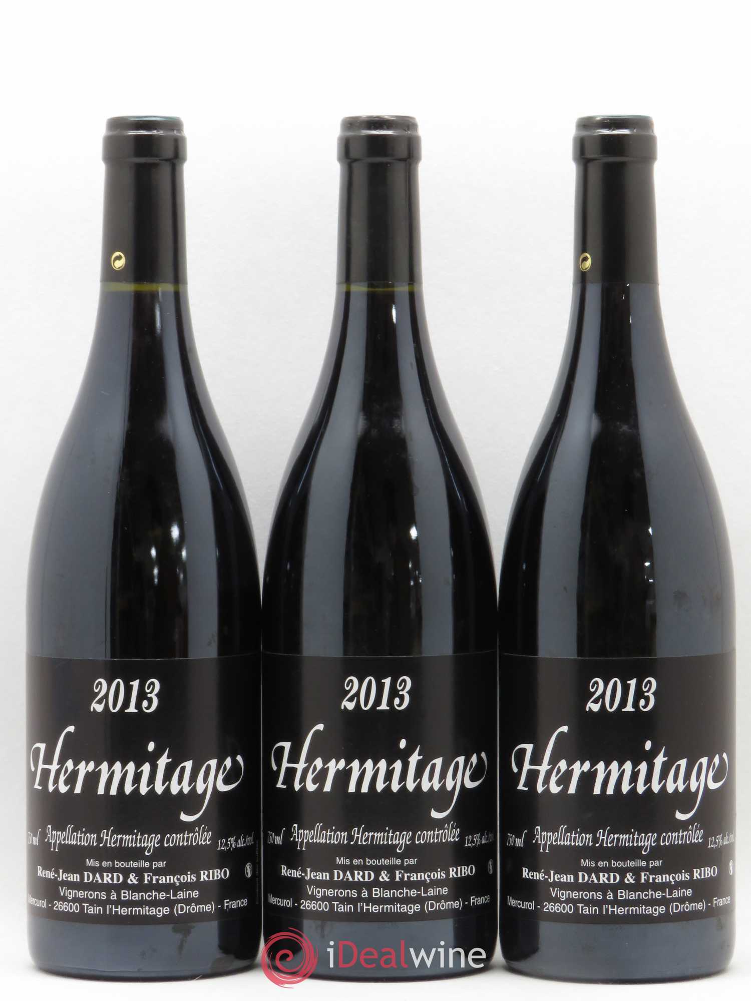 Hermitage Dard et Ribo (Domaine) 2013 - Lot de 3 bouteilles - 0