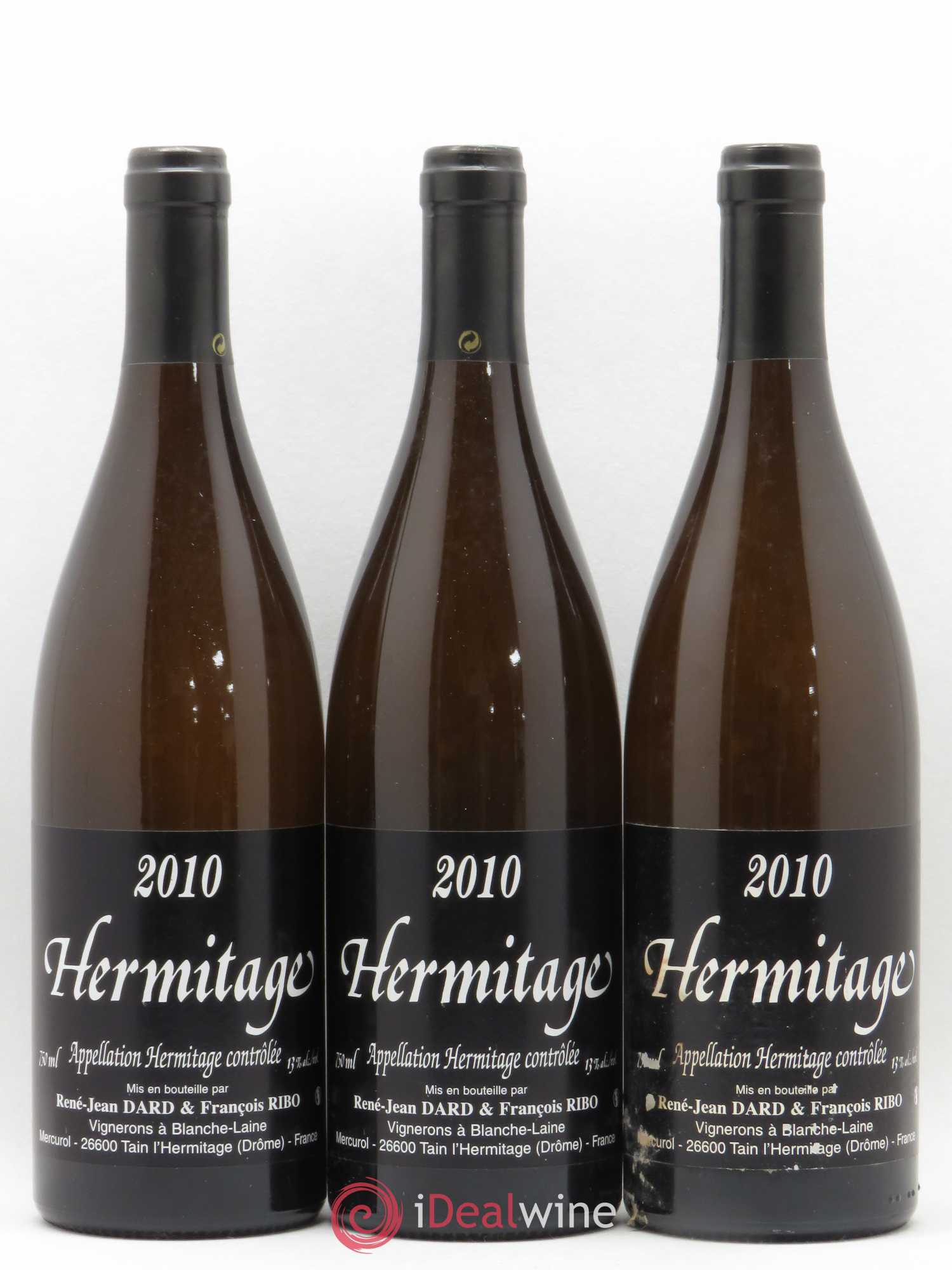 Hermitage Dard et Ribo (Domaine) 2010 - Lot de 3 bouteilles - 0