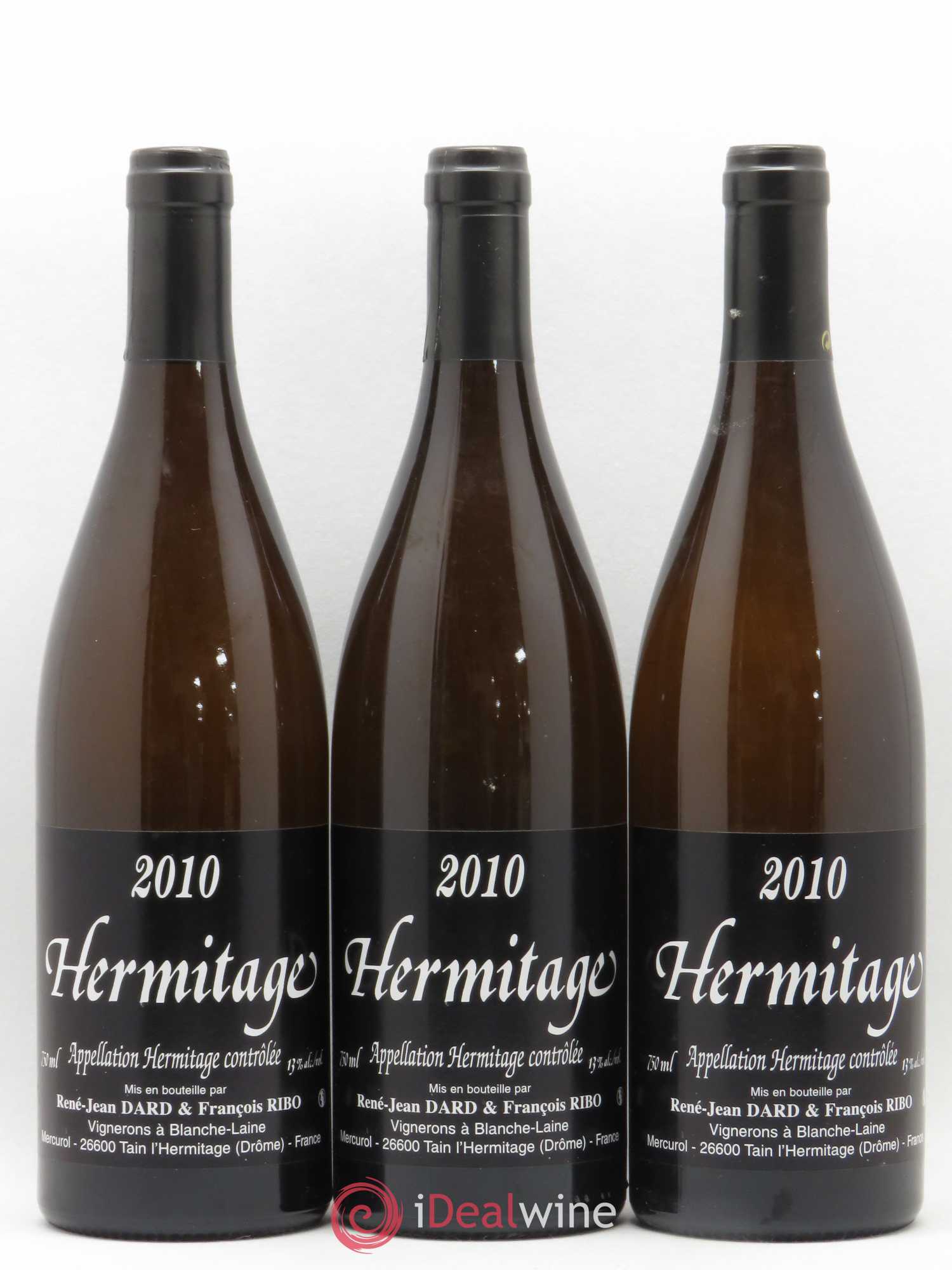 Hermitage Dard et Ribo (Domaine) 2010 - Lot de 3 bouteilles - 0