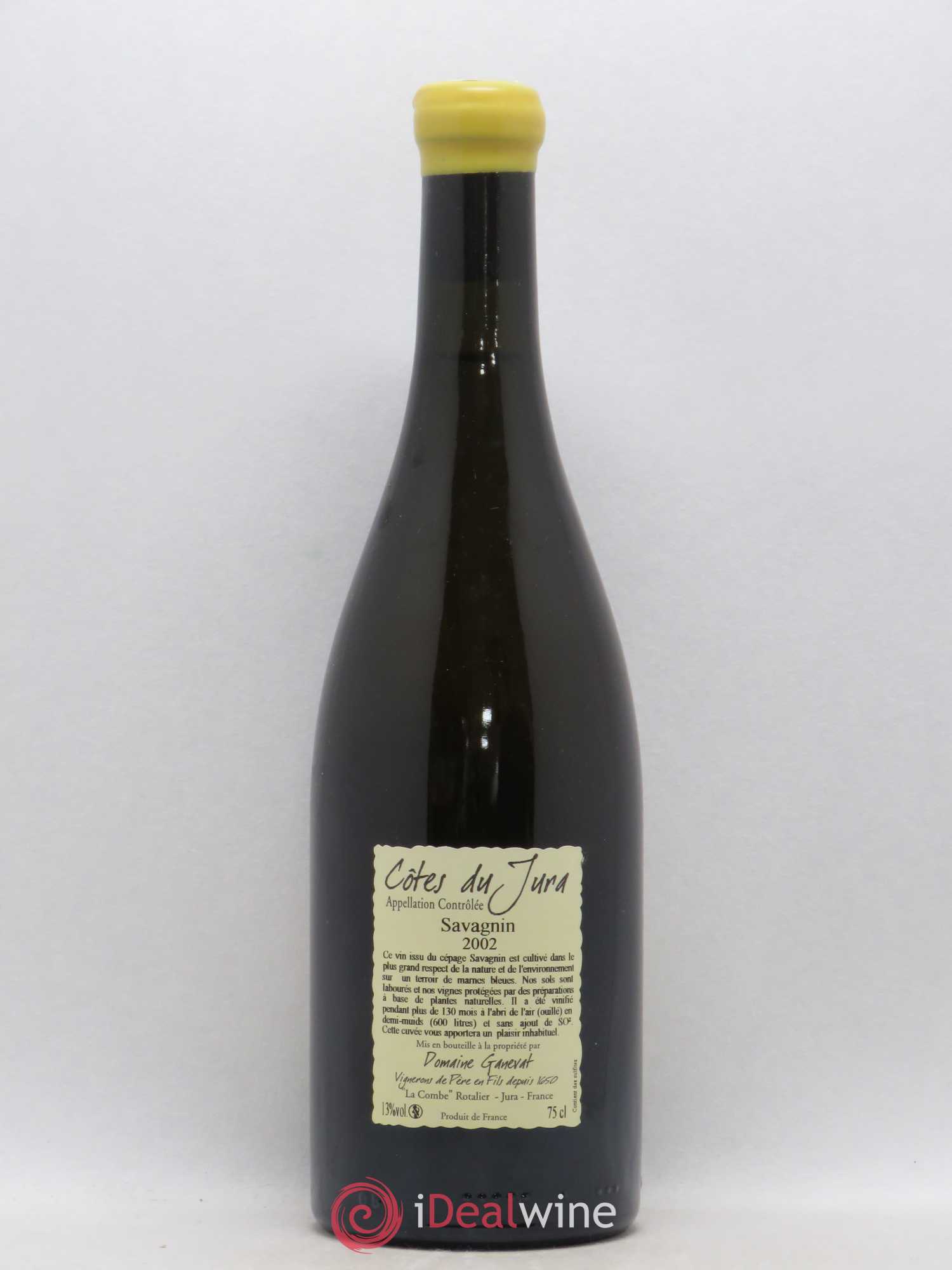 Côtes du Jura Les Vignes de mon Père Jean-François Ganevat (Domaine) 2002 - Lot de 1 bouteille - 1