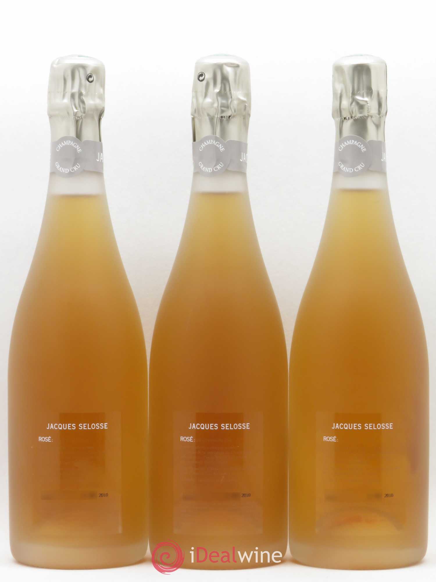Rosé Brut Jacques Selosse - Lot de 3 bouteilles - 1