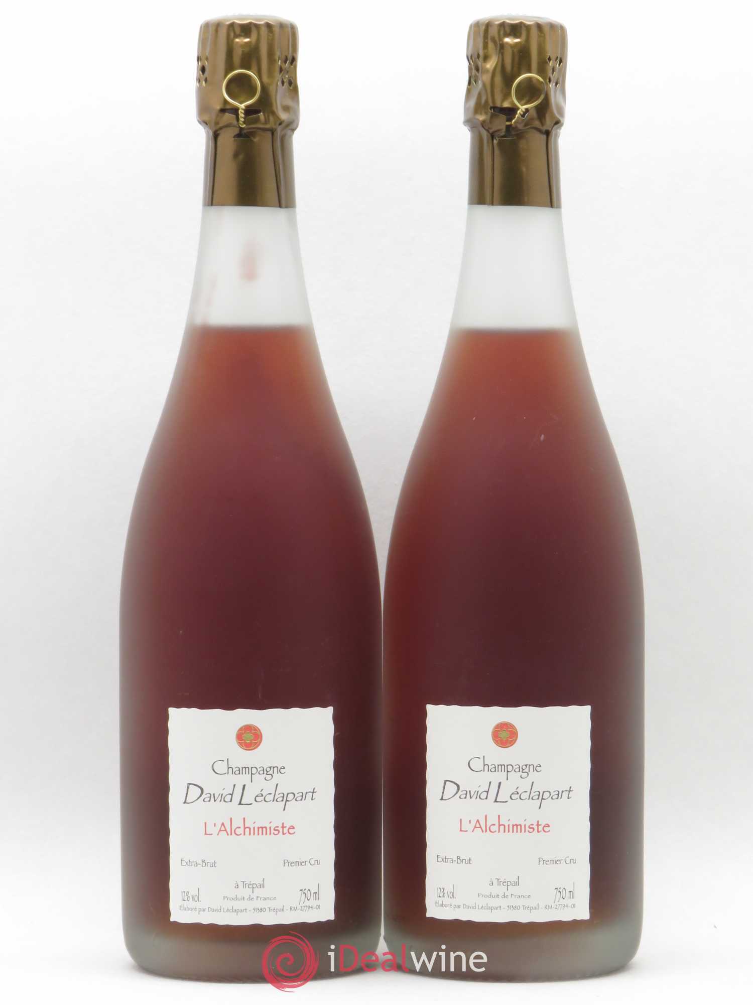 L'Alchimiste 1er Cru Extra-Brut David Leclapart 2006 - Lot de 2 bouteilles - 0