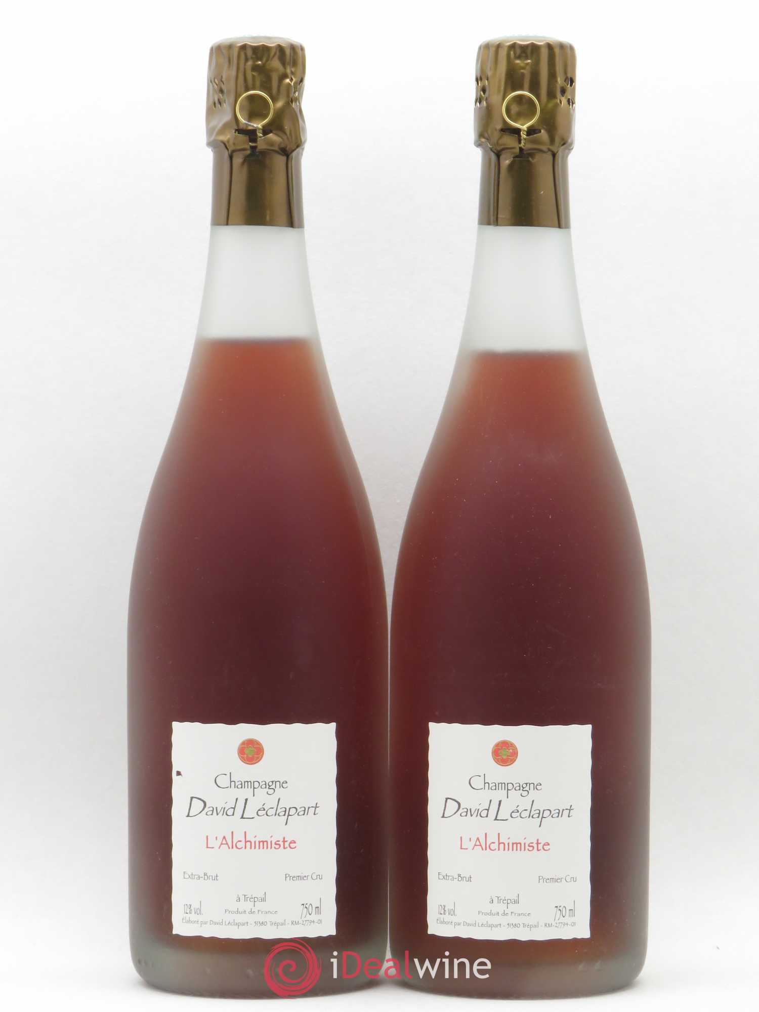 L'Alchimiste 1er Cru Extra-Brut David Leclapart 2006 - Lot de 2 bouteilles - 0