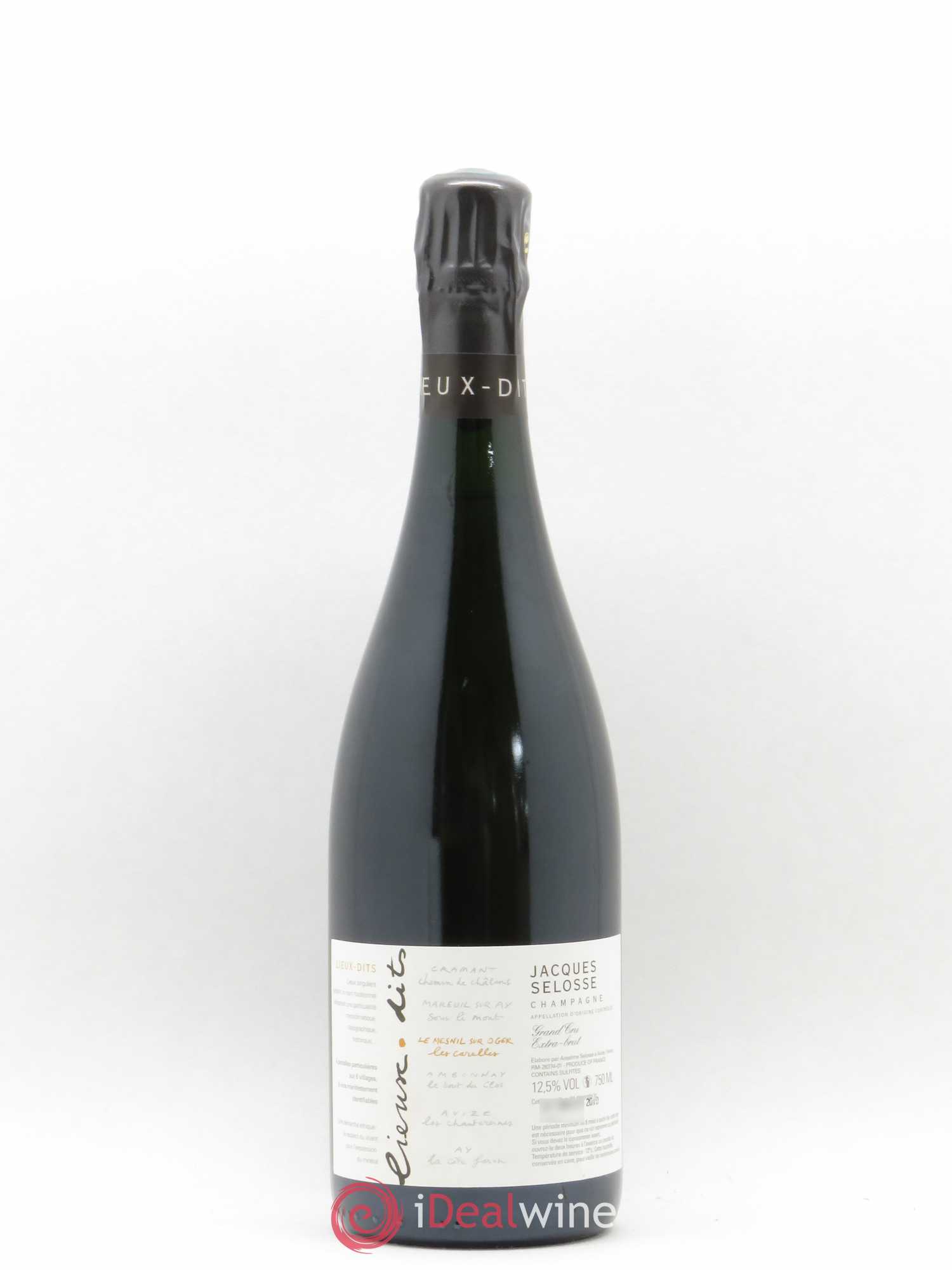 Les Carelles Blanc de Blancs Jacques Selosse - Lot de 1 bouteille - 0