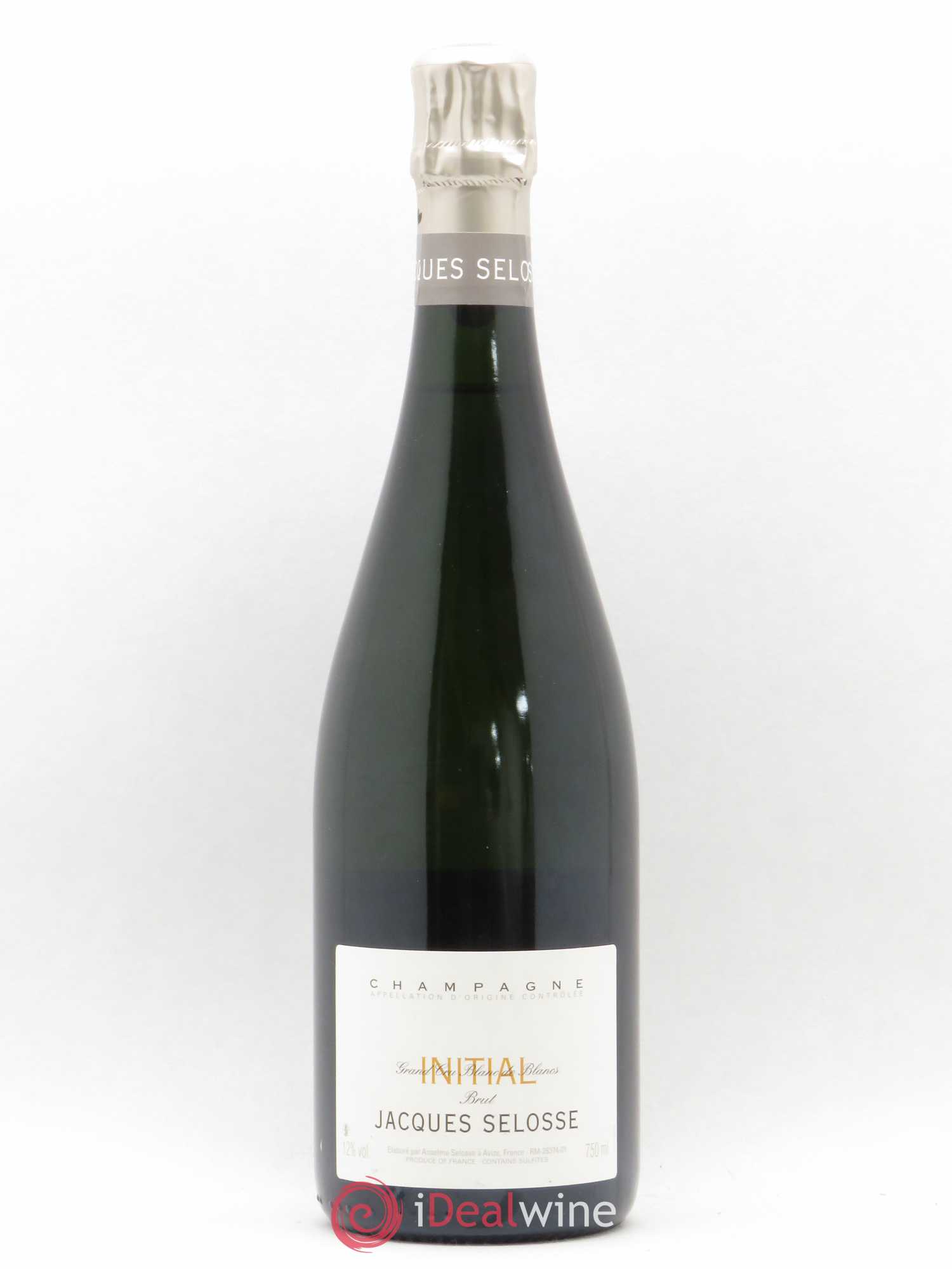Initial Brut Jacques Selosse - Lot de 1 bouteille - 0