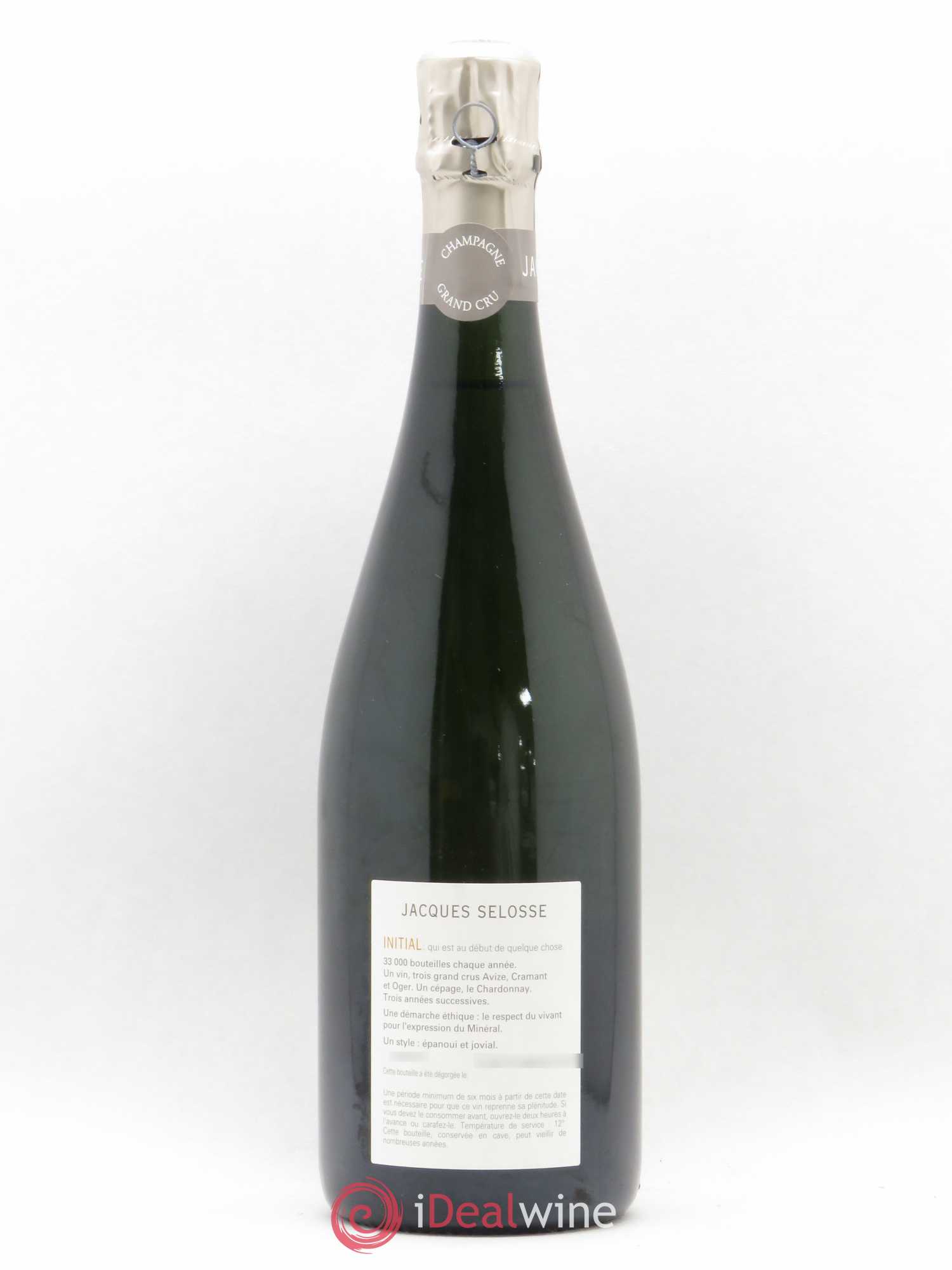 Initial Brut Jacques Selosse - Lot de 1 bouteille - 1