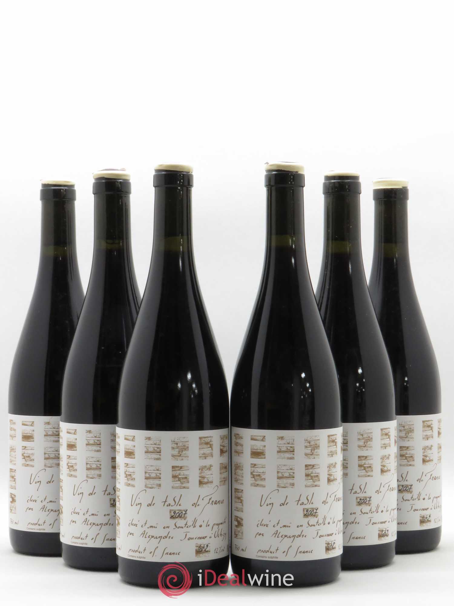 Vin de France En l'Orme Alexandre Jouveaux 2007 - Lot de 6 bouteilles - 0