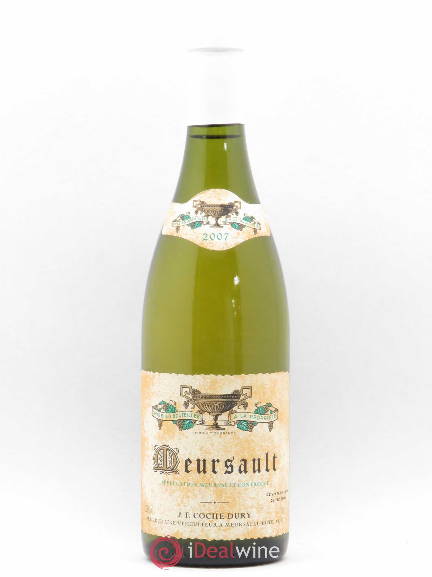 Meursault Coche Dury (Domaine) 2007 - Lot de 1 bouteille - 0