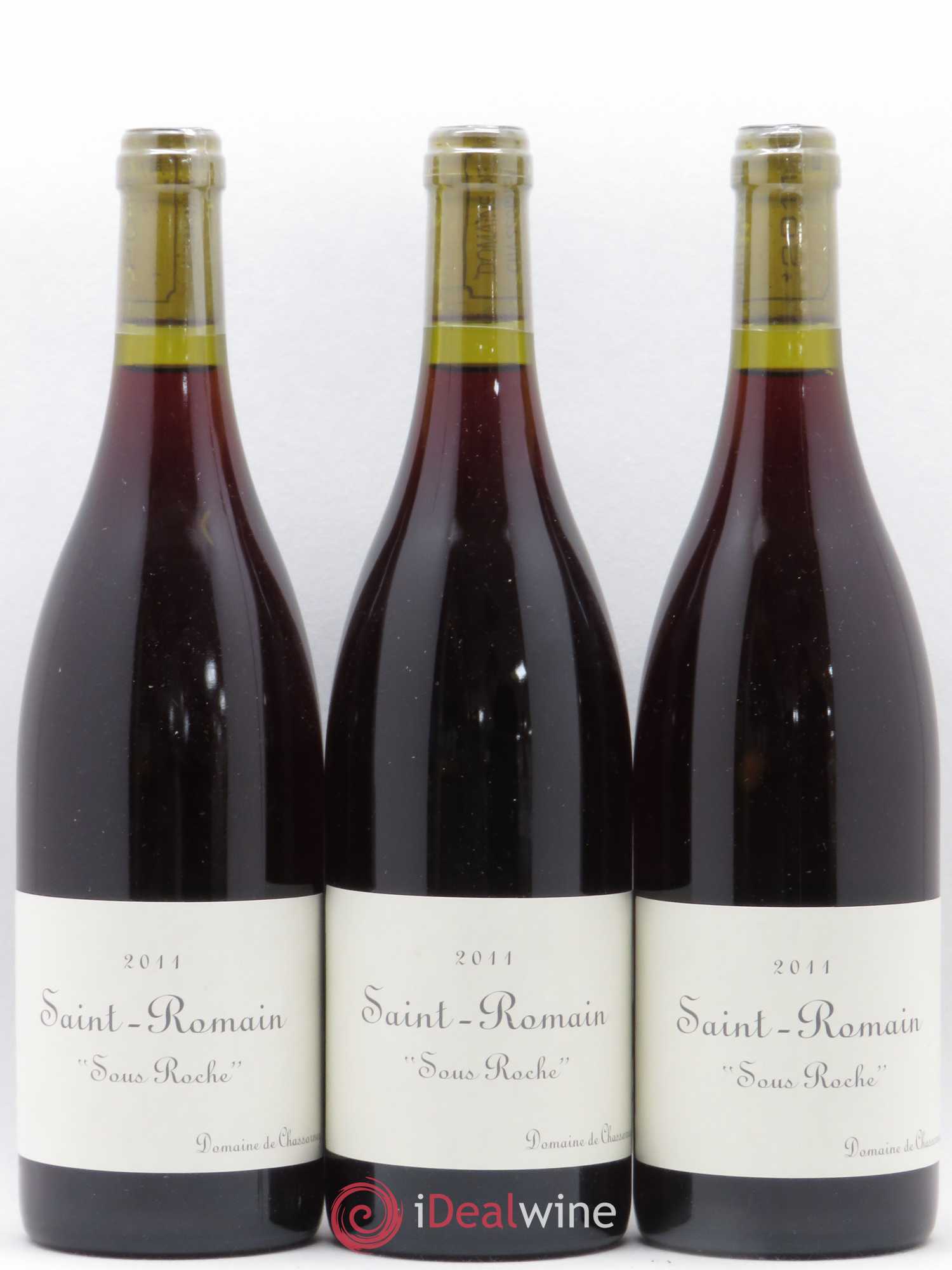 Saint-Romain Sous Roche Qvevris Domaine de Chassorney - Frédéric Cossard 2011 - Lot de 3 bouteilles - 0