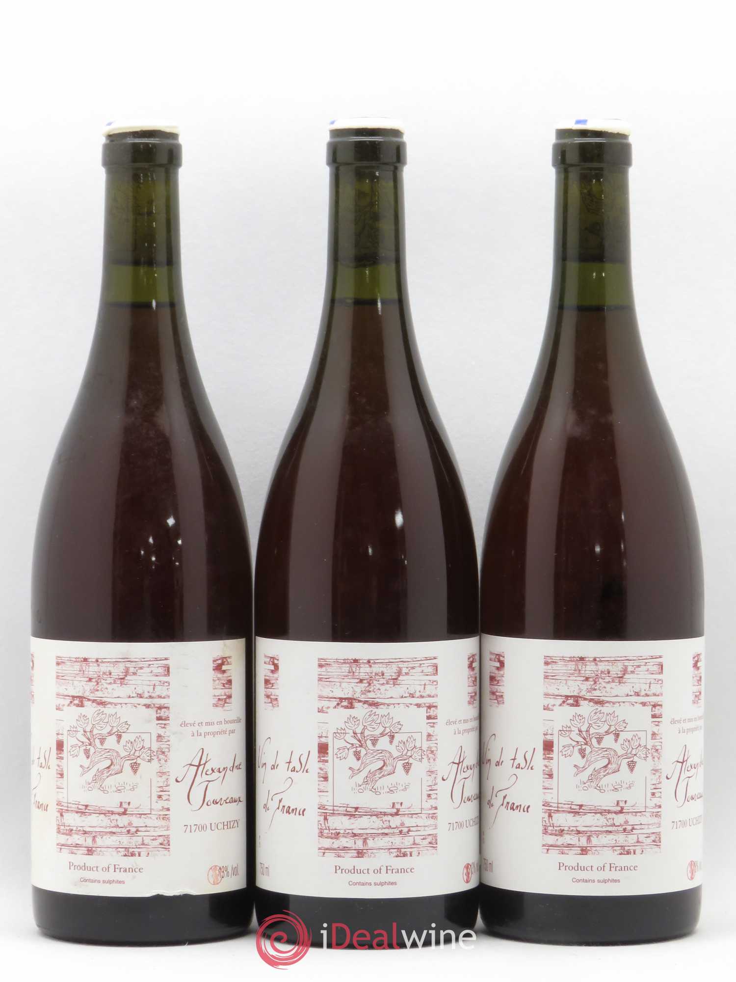 Vin de France Alexandre Jouveaux 2006 - Lot de 3 bouteilles - 0