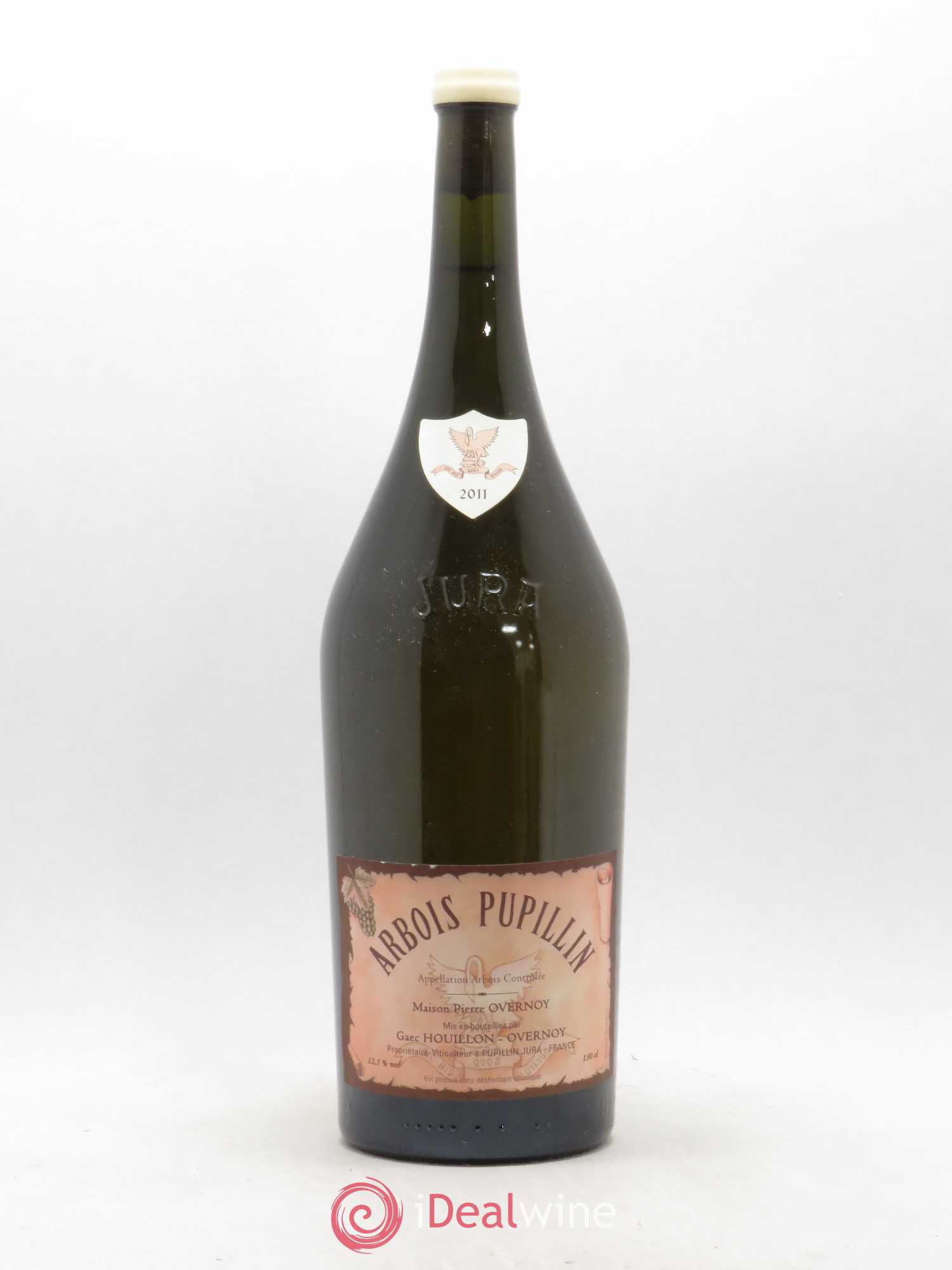 Arbois-Pupillin Chardonnay (cire blanche) Overnoy-Houillon (Domaine) 2011 - Lot de 1 magnum - 0