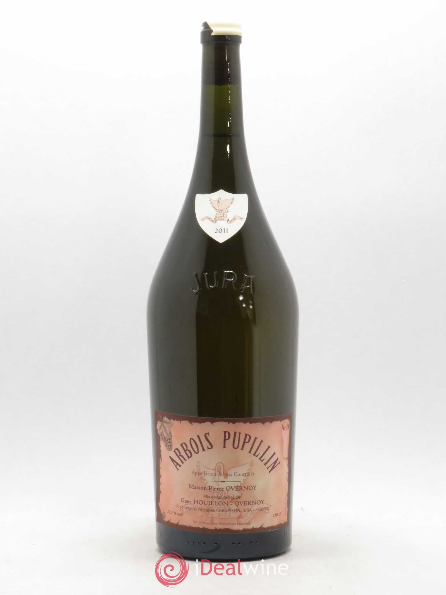 Arbois-Pupillin Chardonnay (cire blanche) Overnoy-Houillon (Domaine) 2011 - Lot de 1 magnum - 0