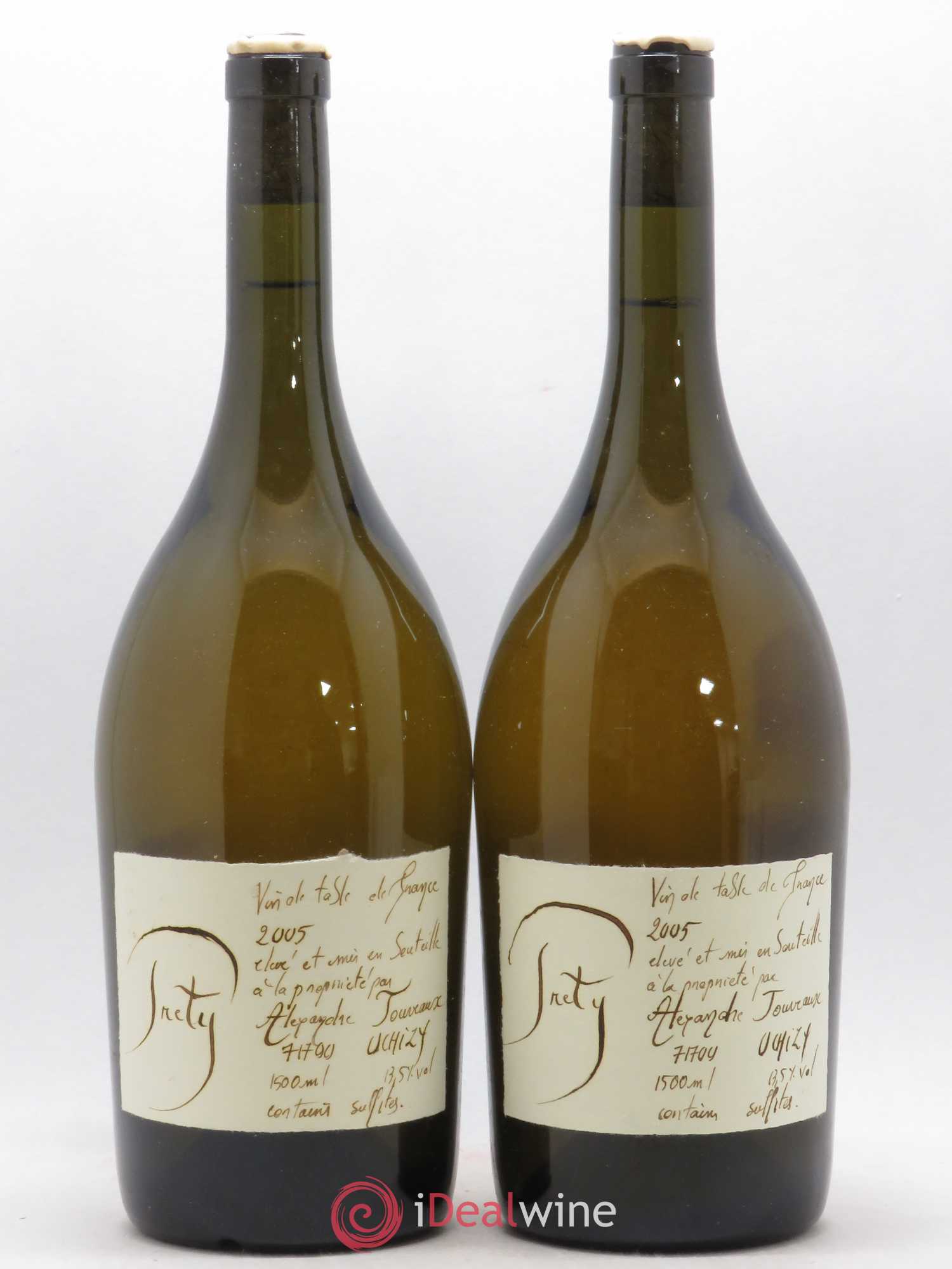 Vin de France Prety Alexandre Jouveaux 2005 - Lot de 2 magnums - 0