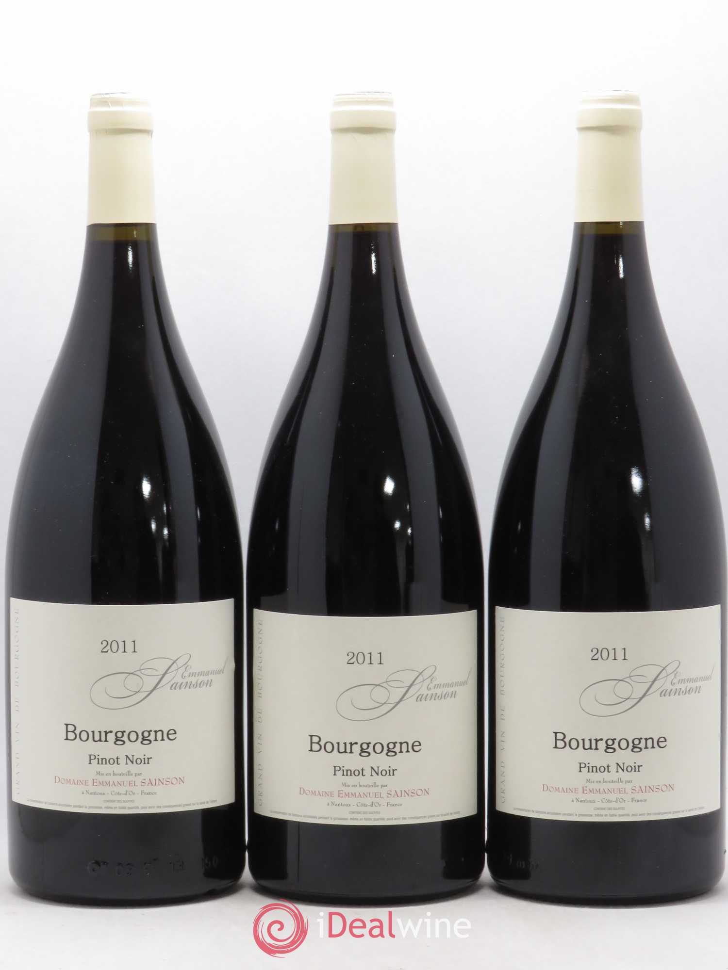 Bourgogne Pinot noir Emmanuel Sainson (Domaine) 2011 - Lot de 3 magnums - 0