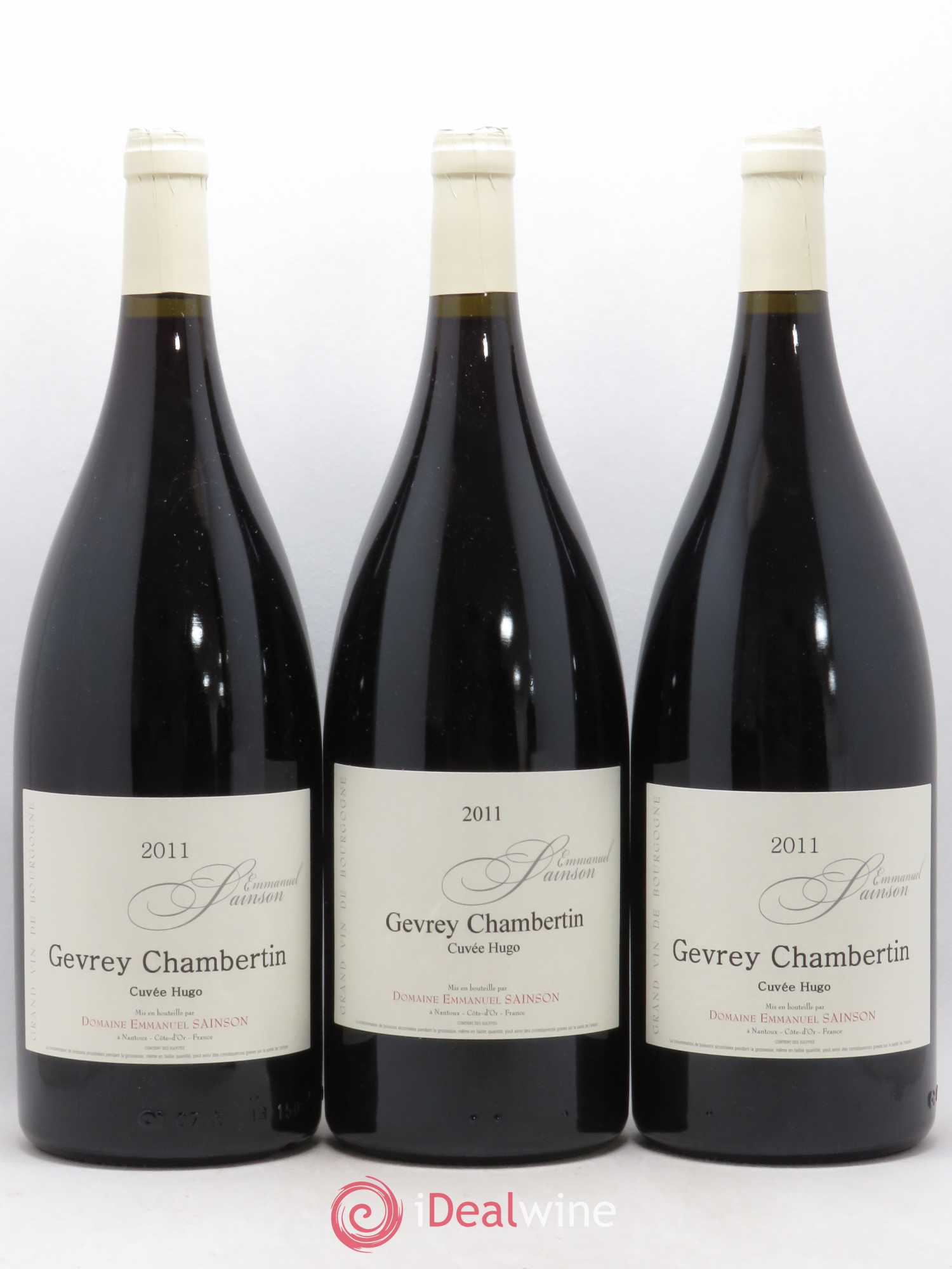 Gevrey-Chambertin Hugo Emmanuel Sainson (Domaine) 2011 - Lot de 3 magnums - 0