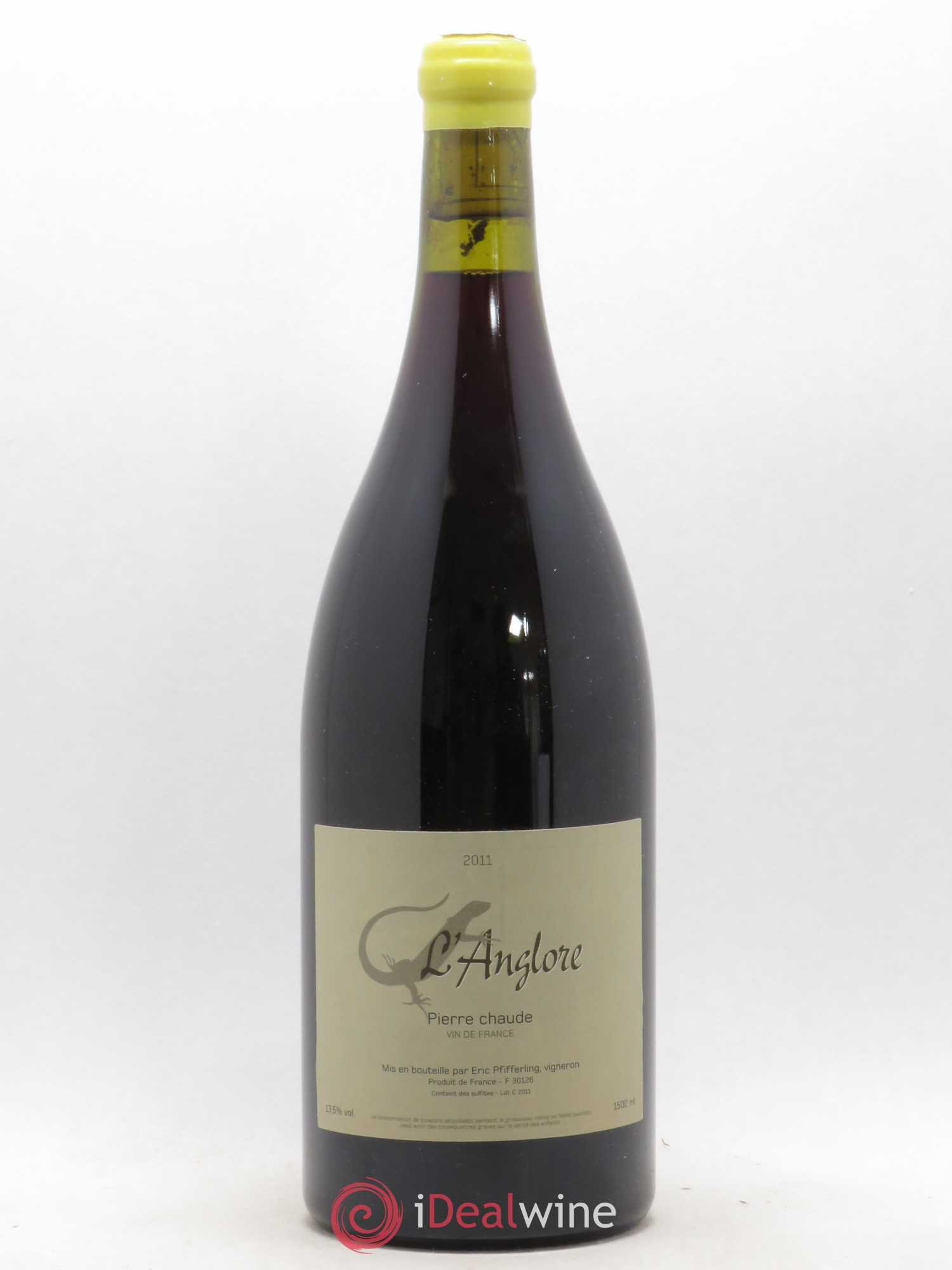 Vin de France Pierre chaude L'Anglore 2011 - Lot de 1 magnum - 0