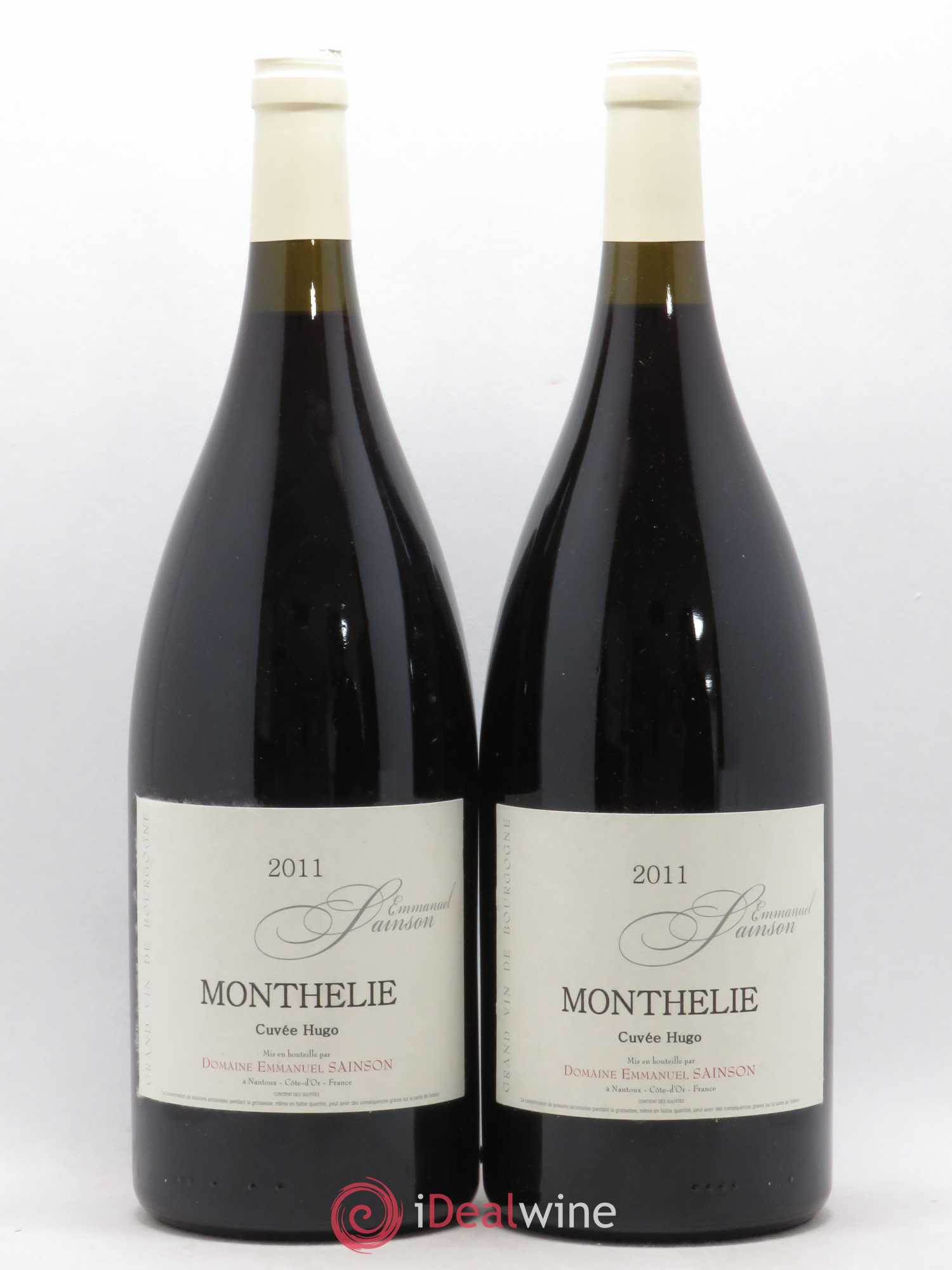 Monthélie Hugo Emmanuel Sainson (Domaine) 2011 - Lot de 2 magnums - 0