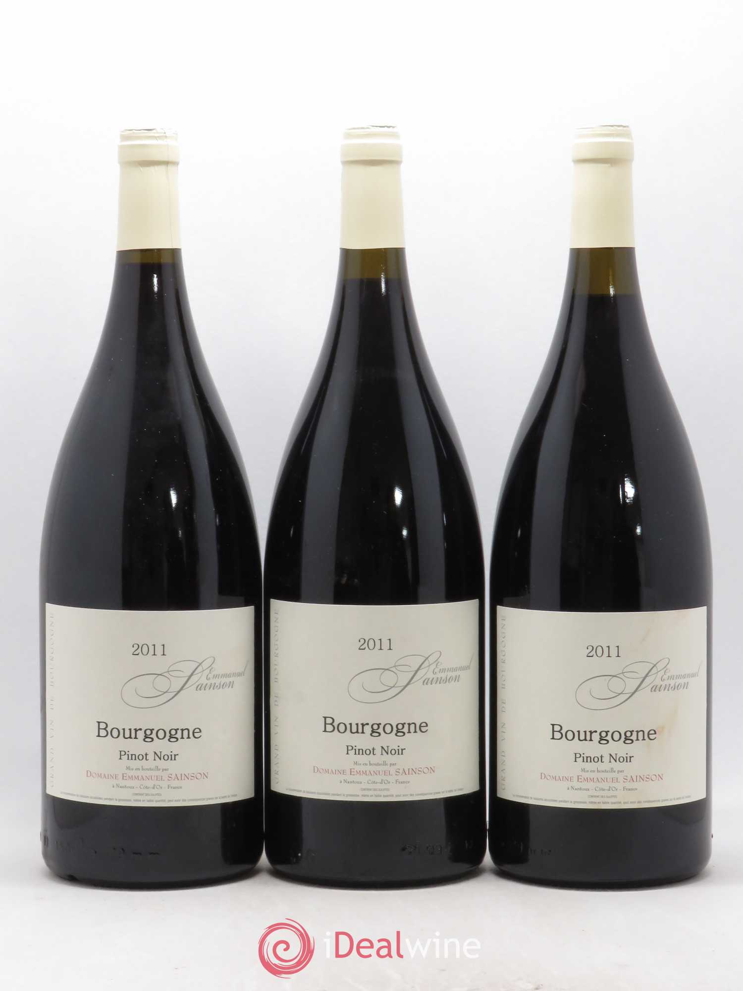 Bourgogne Pinot noir Emmanuel Sainson (Domaine) 2011 - Lot de 3 magnums - 0