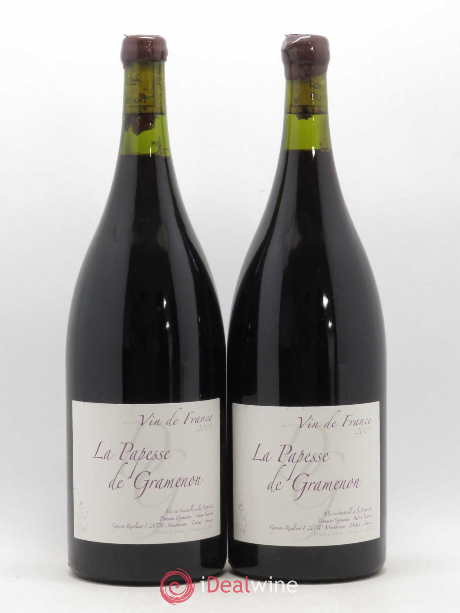Vin de France La Papesse Gramenon (Domaine) 2009 - Lot de 2 magnums - 0