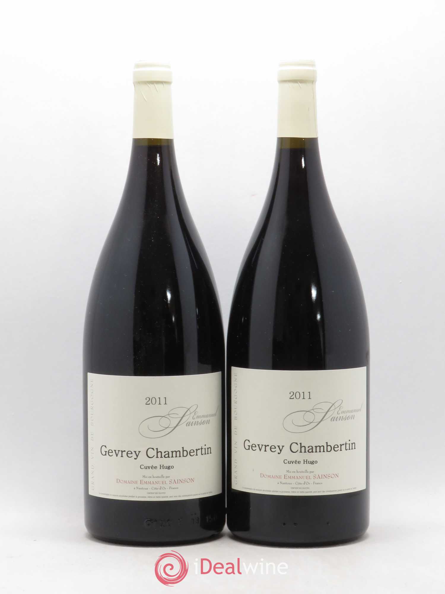 Gevrey-Chambertin Hugo Emmanuel Sainson (Domaine) 2011 - Lot de 2 magnums - 0
