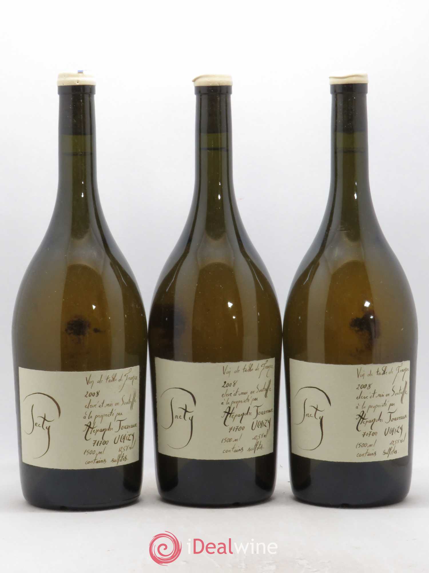 Vin de France Prety Alexandre Jouveaux 2008 - Lot de 3 magnums - 0