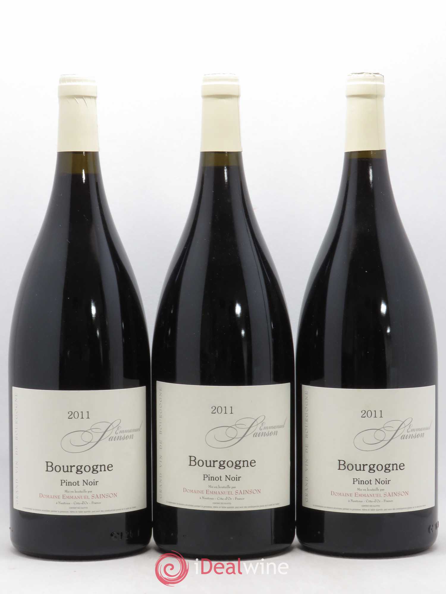 Bourgogne Pinot noir Emmanuel Sainson (Domaine) 2011 - Lot de 3 magnums - 0