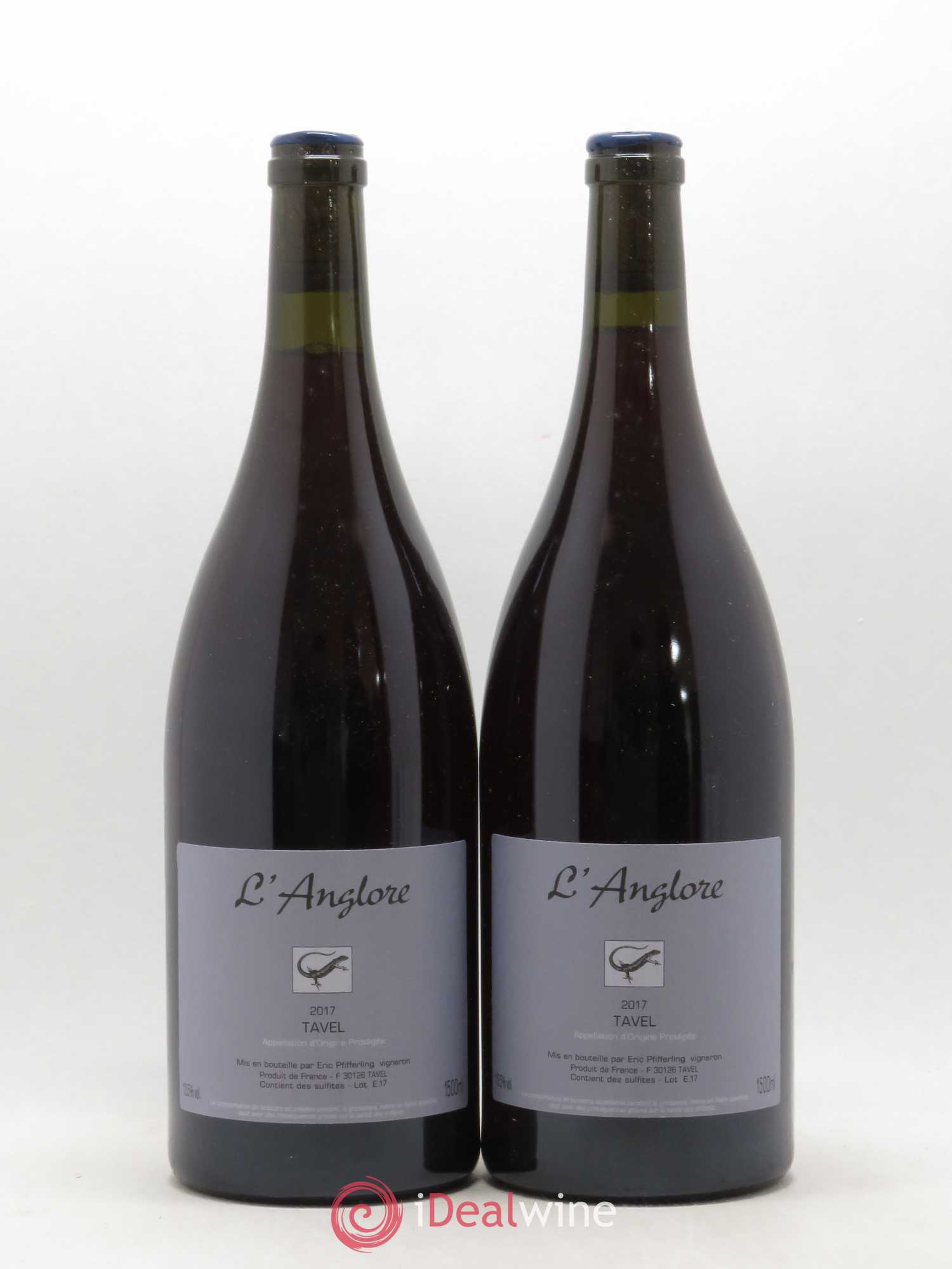 Tavel L'Anglore 2017 - Posten von 2 Magnum - 0