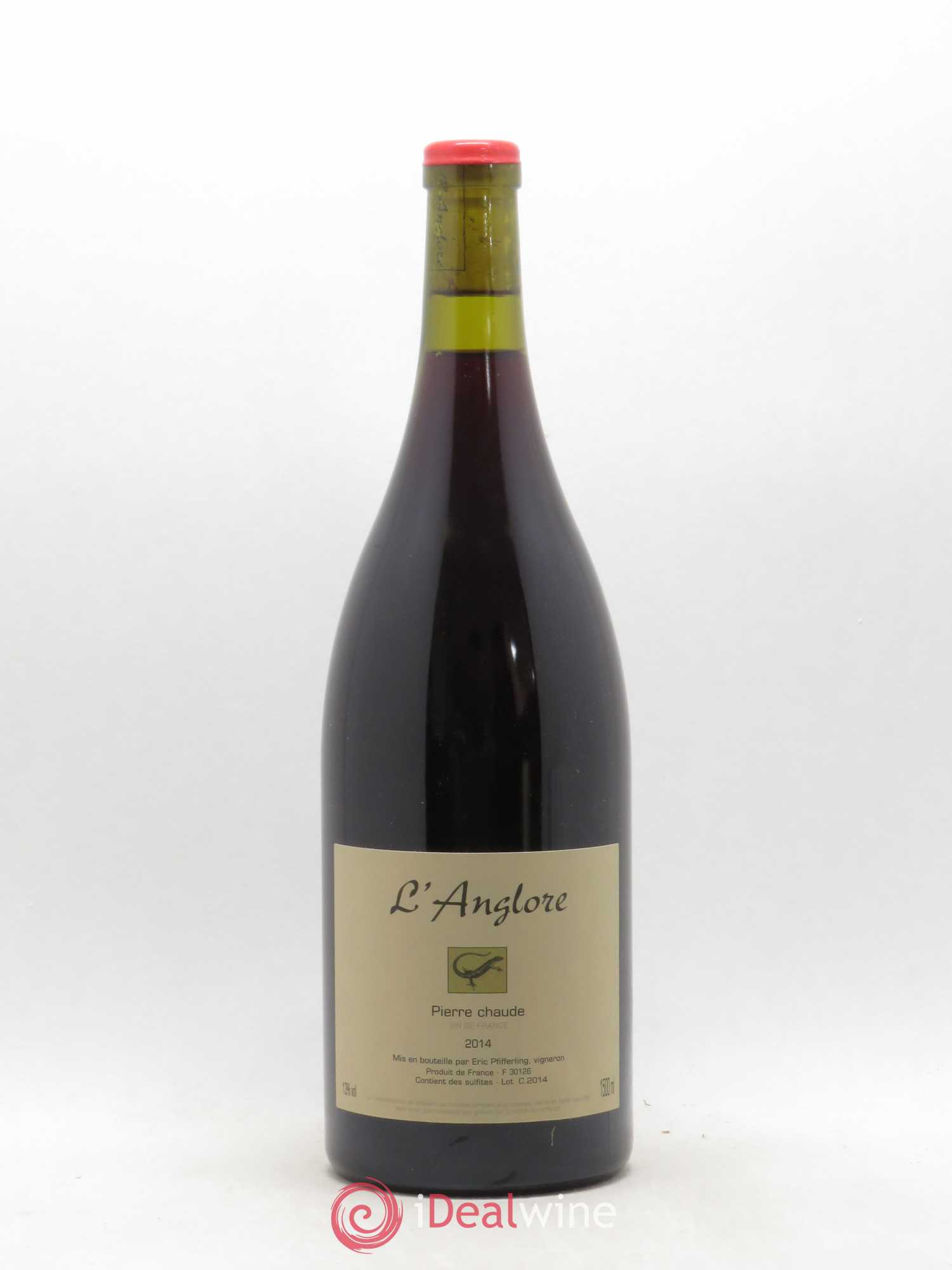 Vin de France Pierre chaude L'Anglore 2014 - Lot de 1 magnum - 0