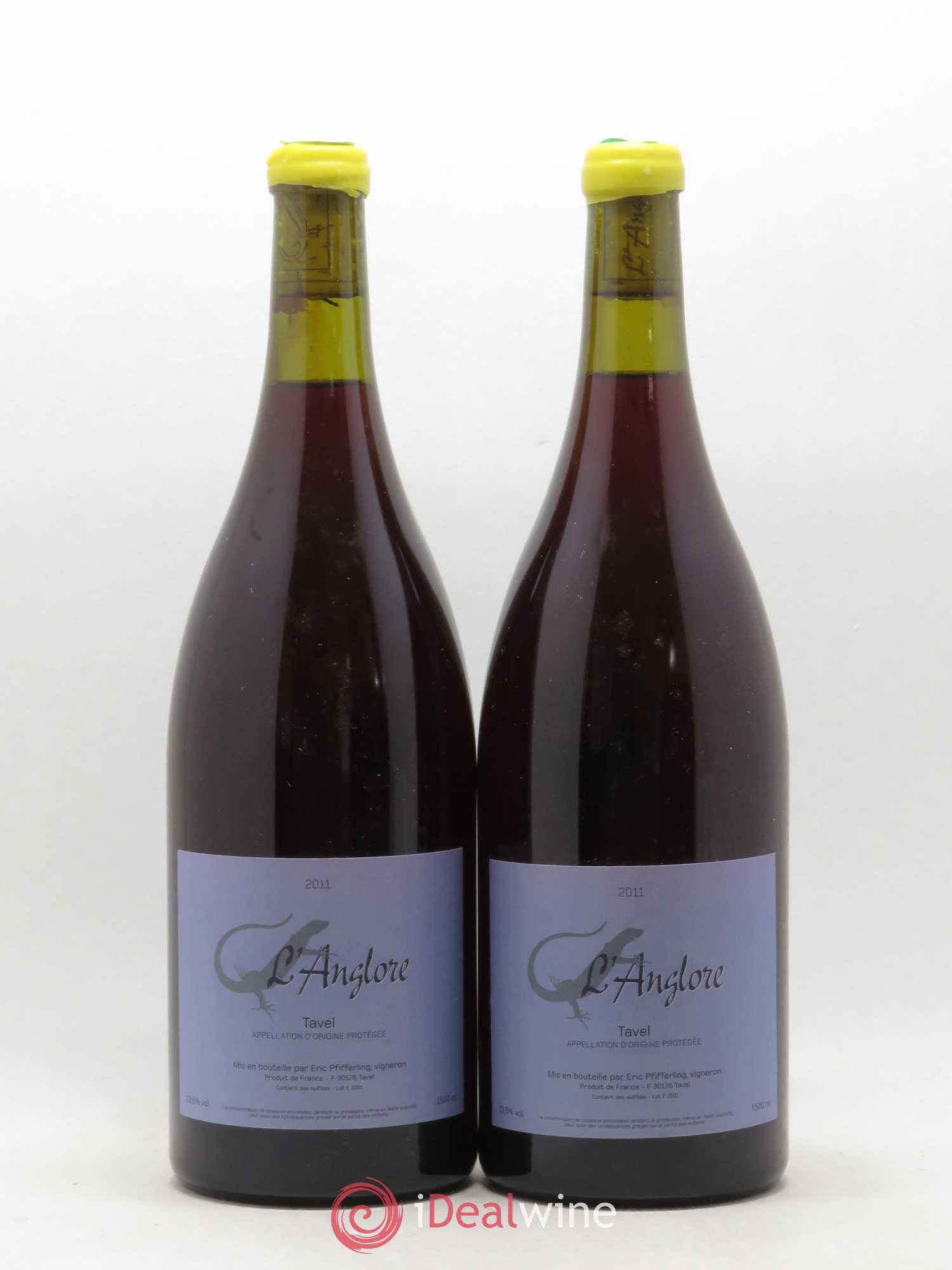 Tavel L'Anglore 2011 - Posten von 2 Magnum - 0