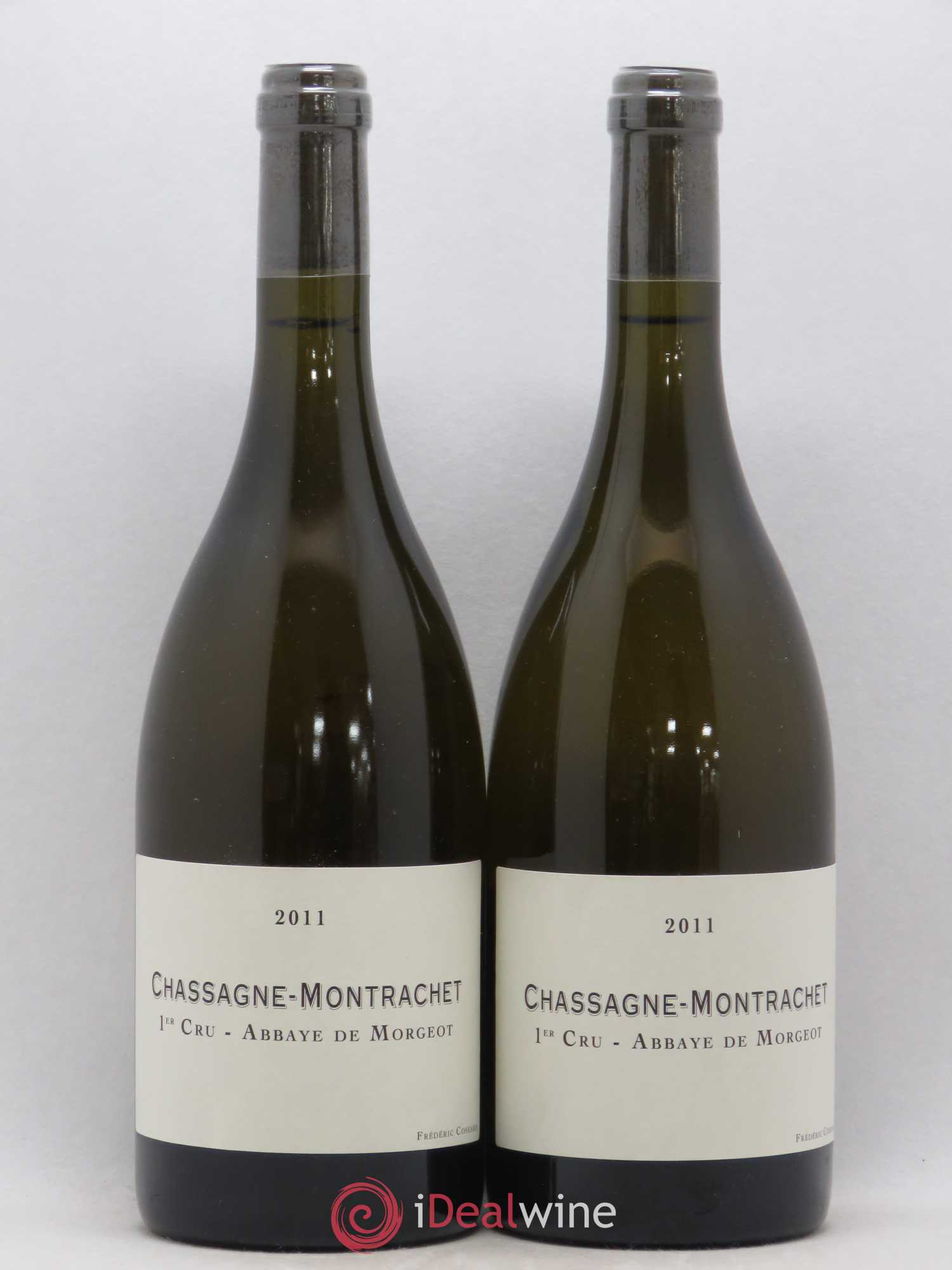Chassagne-Montrachet 1er Cru Abbaye de Morgeot Domaine de Chassorney - Frédéric Cossard 2011 - Lot de 2 bouteilles - 0