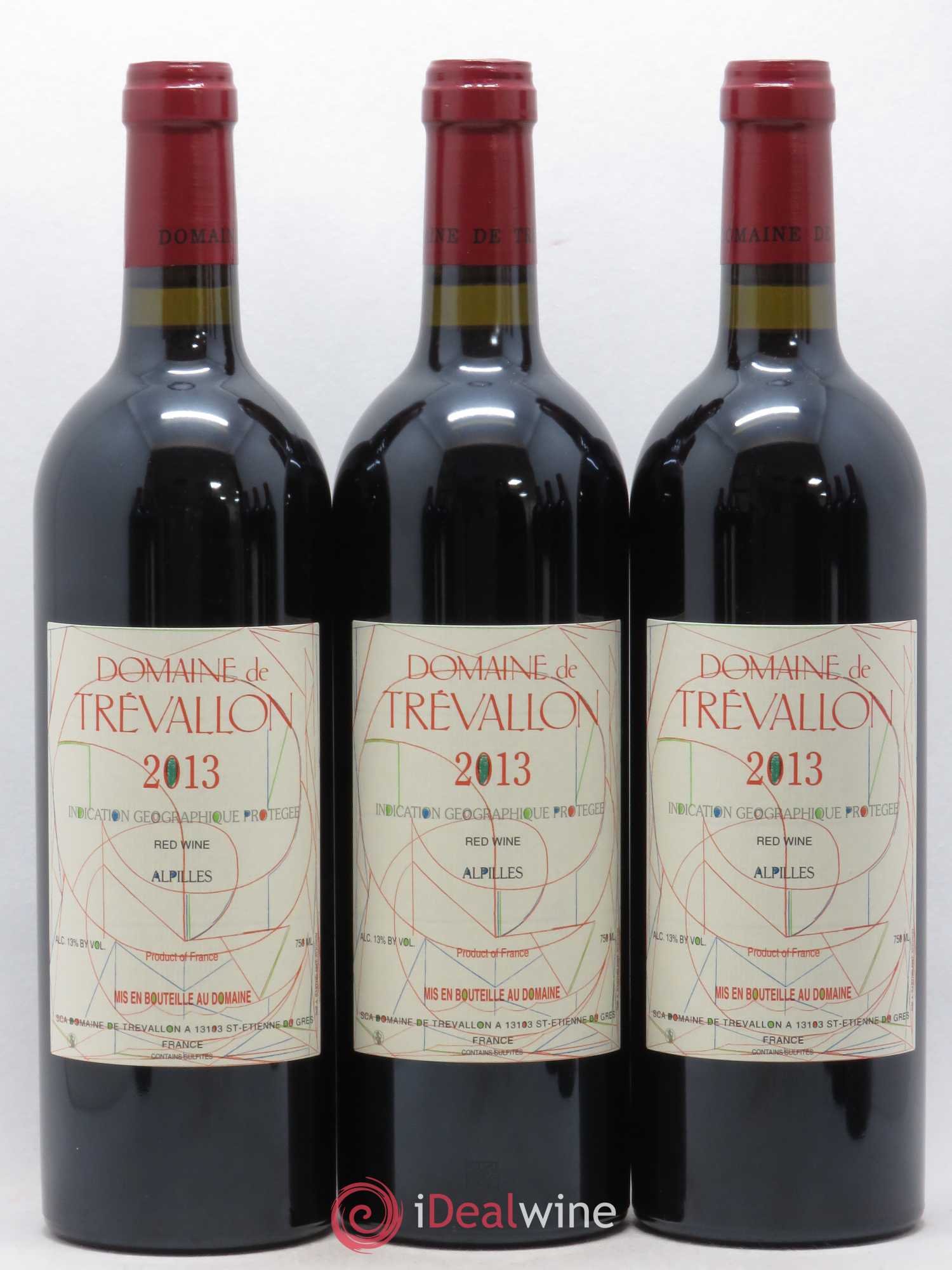 Alpilles Trévallon (Domaine de) Eloi Dürrbach 2013 - Lotto di 12 bottiglie - 2