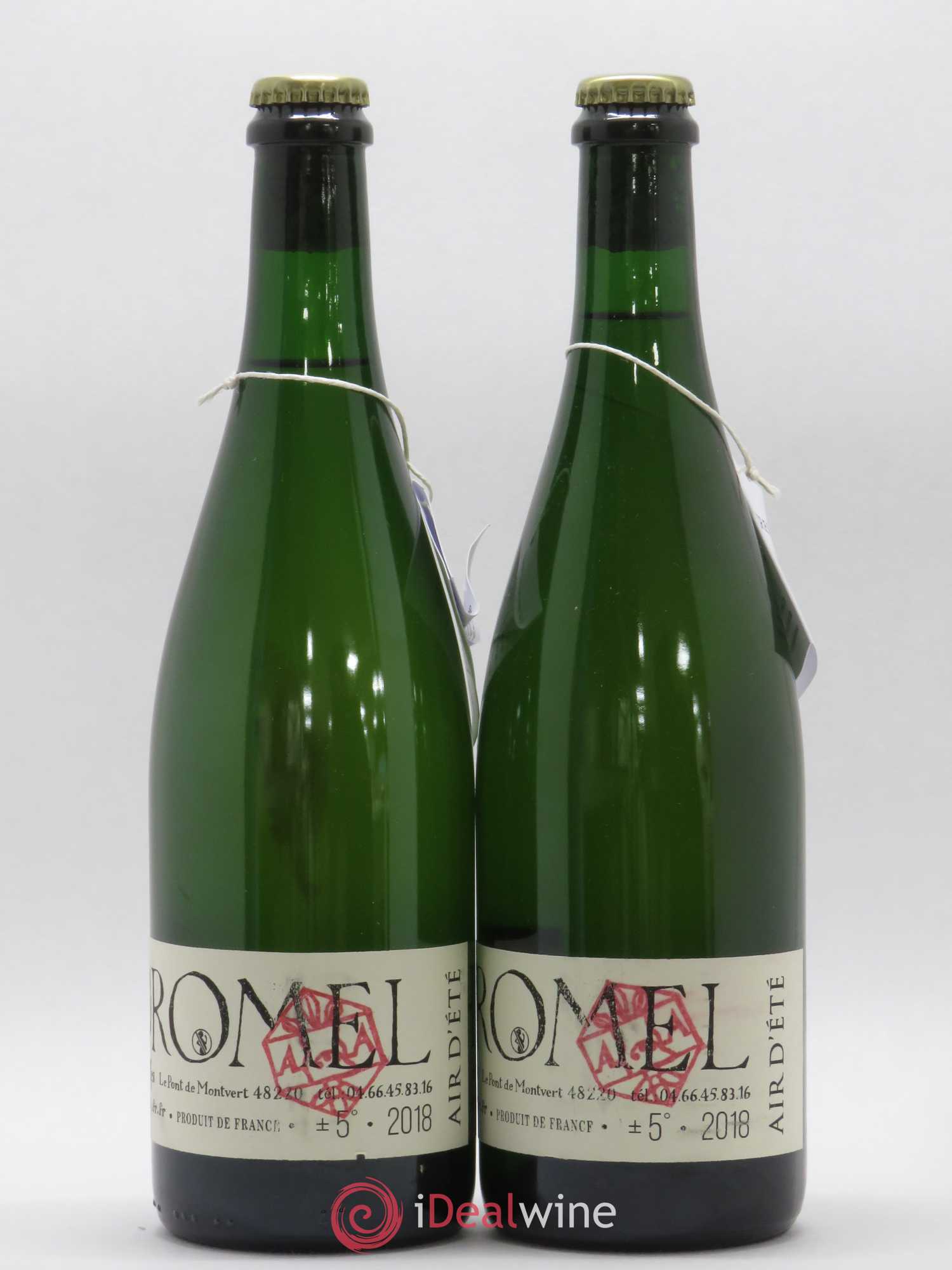 Hydromel Air d'été L'Arbre aux Abeilles 2018 - Lot of 2 bottles - 1