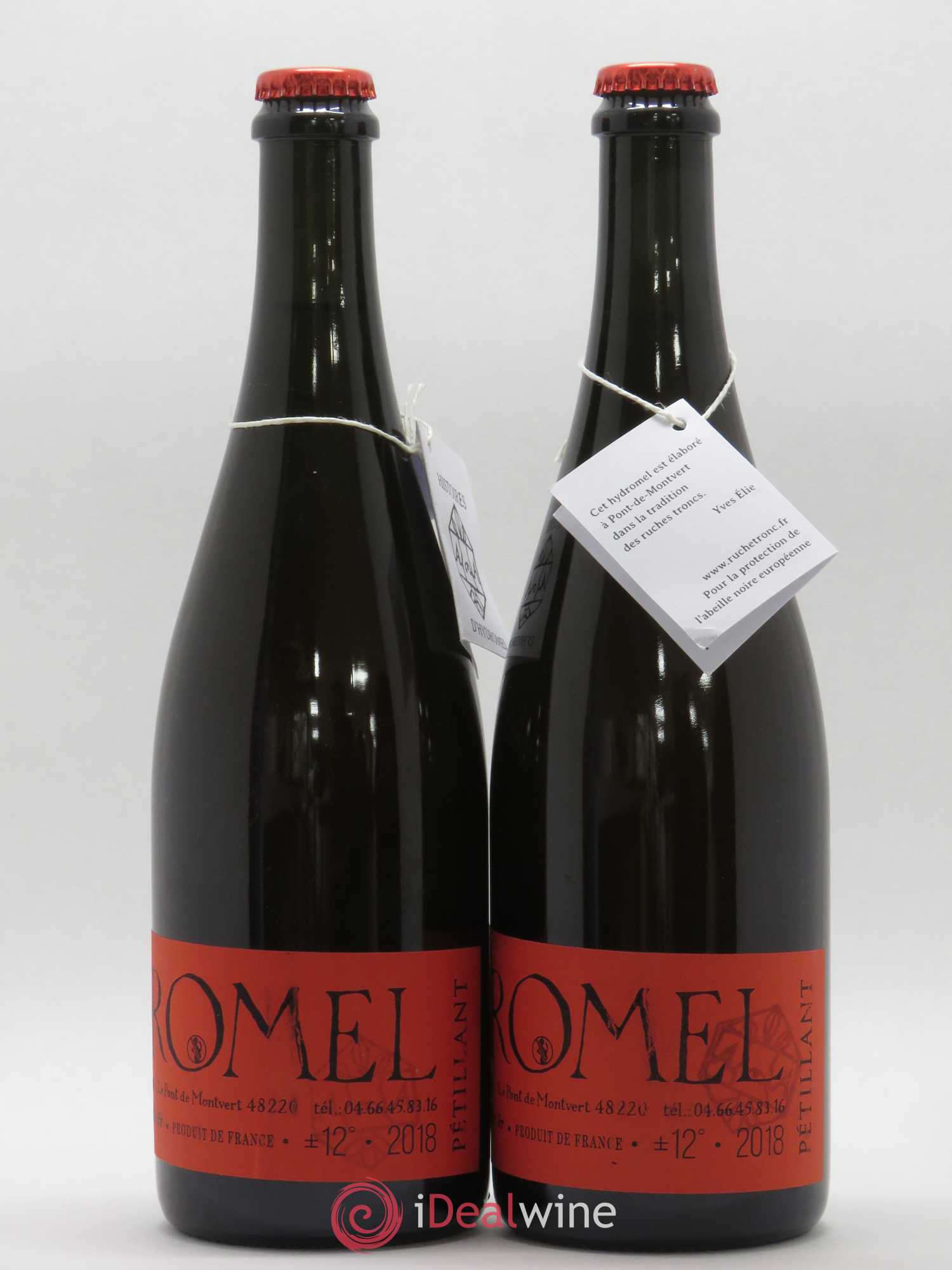 Hydromel pétillant L'Arbre aux Abeilles 2018 - Lot de 2 bouteilles - 1