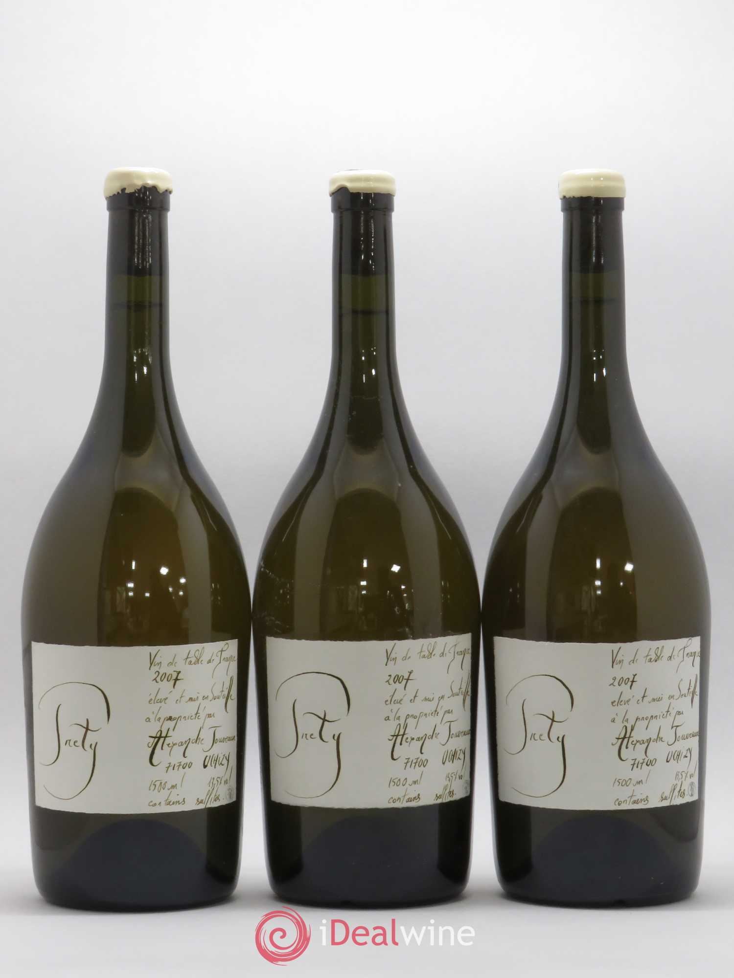 Vin de France Prety Alexandre Jouveaux 2007 - Lot de 3 magnums - 0