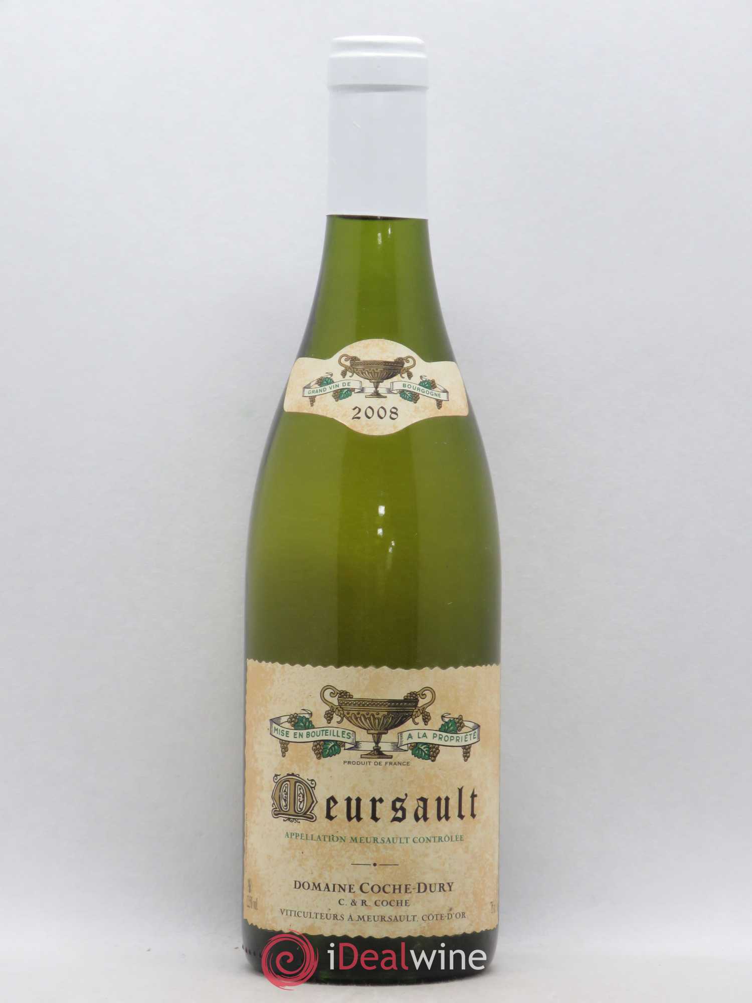 Meursault Coche Dury (Domaine) 2008 - Lot de 1 bouteille - 0