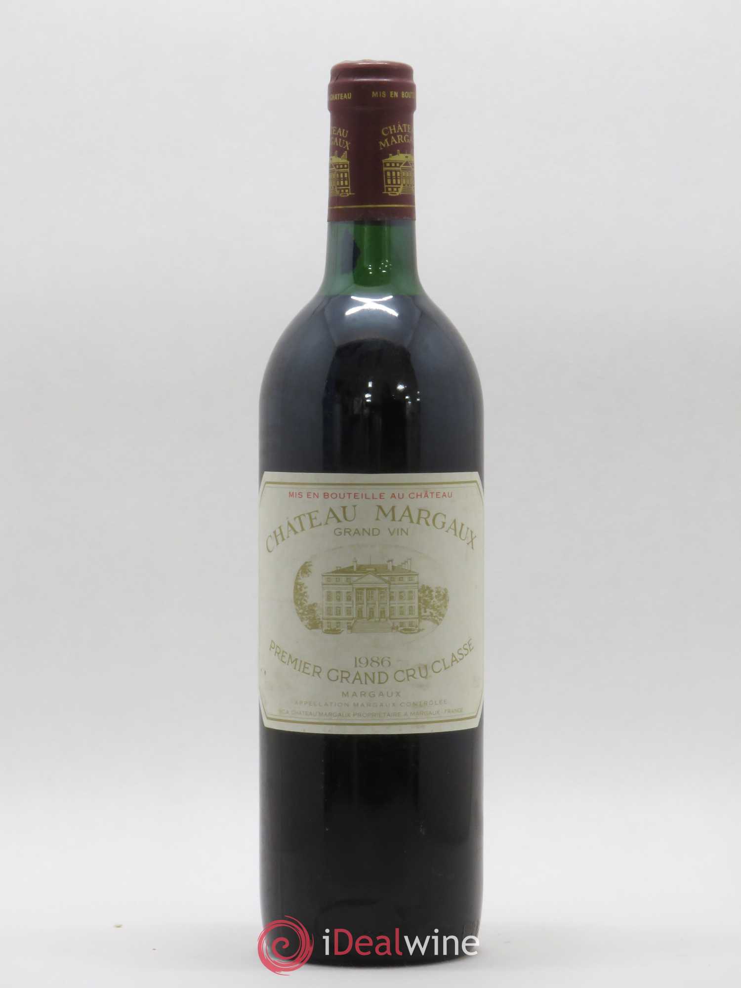 Château Margaux 1er Grand Cru Classé 1986 - Lot de 1 bouteille - 0