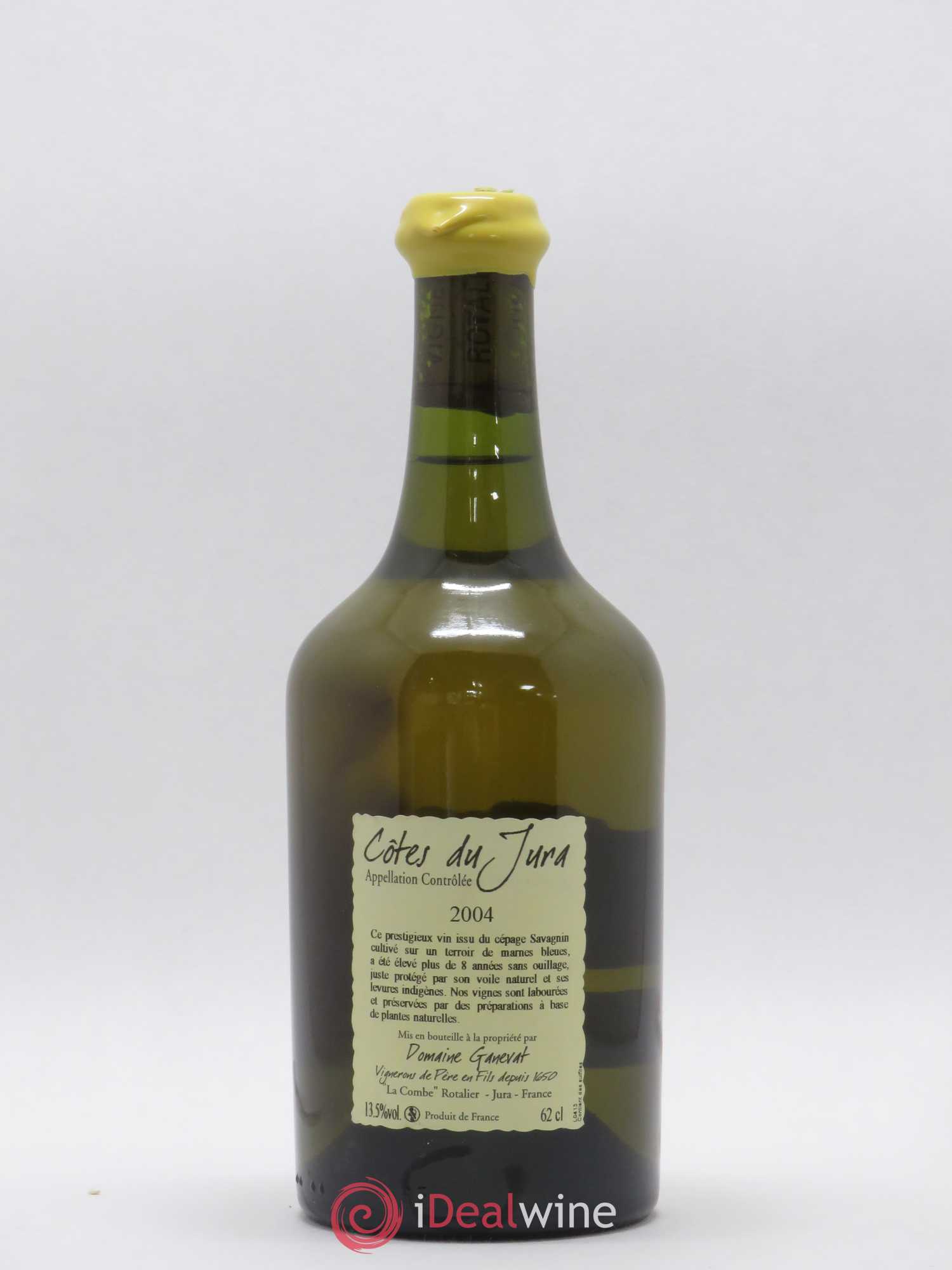 Côtes du Jura Vin Jaune Jean-François Ganevat (Domaine) 2004 - Lot de 1 bouteille - 1
