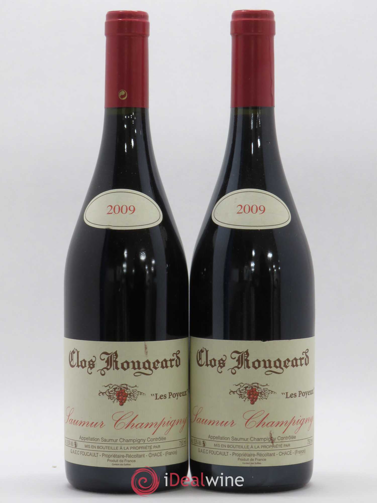 Saumur-Champigny Les Poyeux Clos Rougeard 2009 - Lot de 2 bouteilles - 0