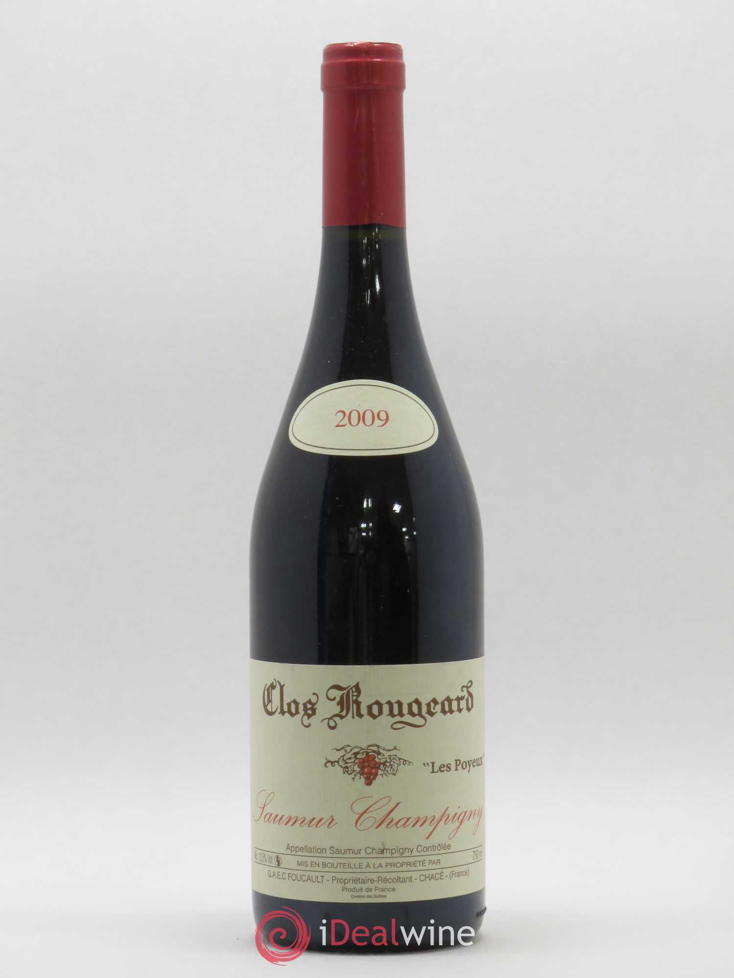 Saumur-Champigny Les Poyeux Clos Rougeard 2009 - Lot de 1 bouteille - 0