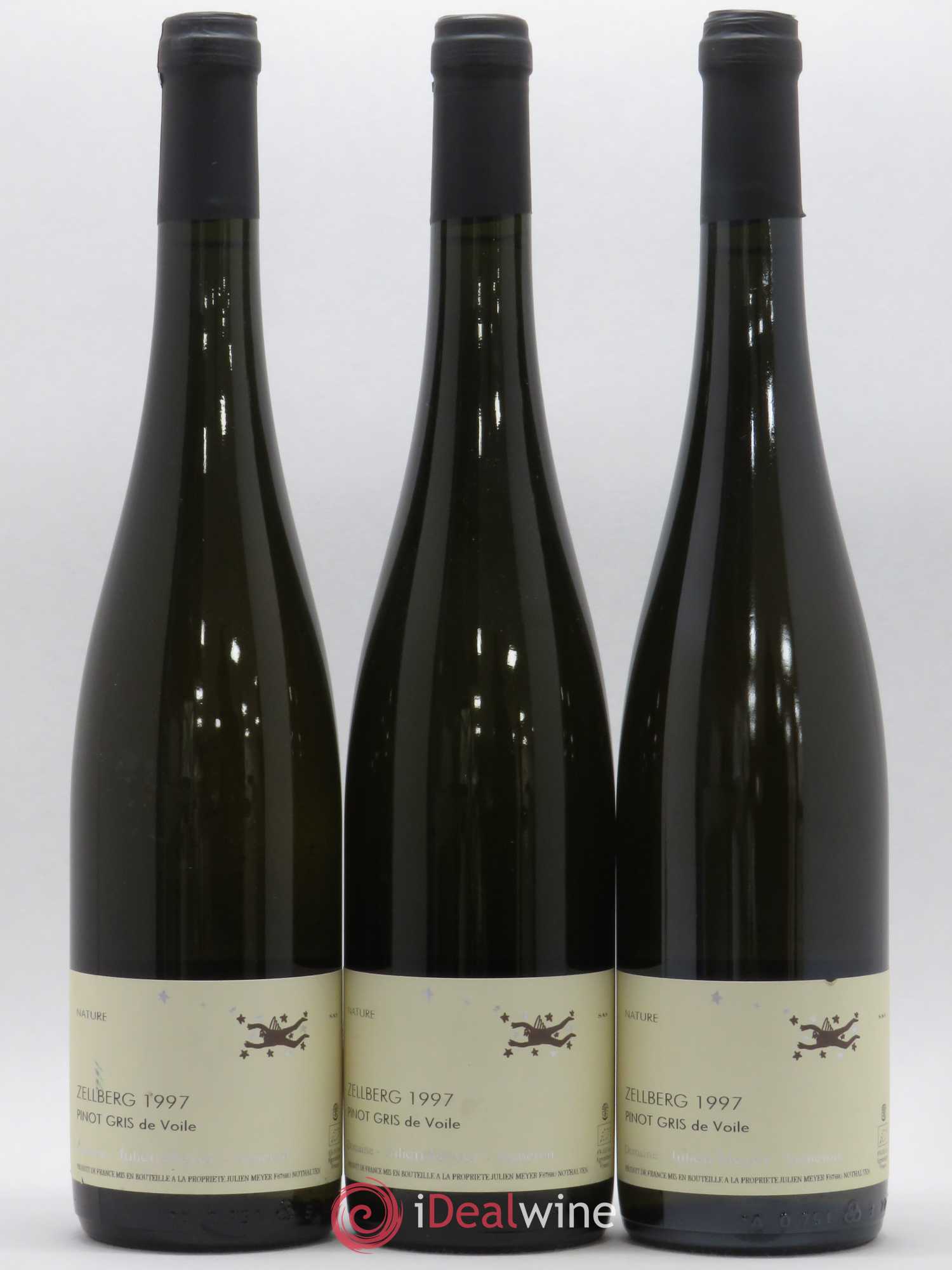 Alsace Zellberg Pinot Gris de Voile Julien Meyer (Domaine) 1997 - Lot de 3 bouteilles - 0