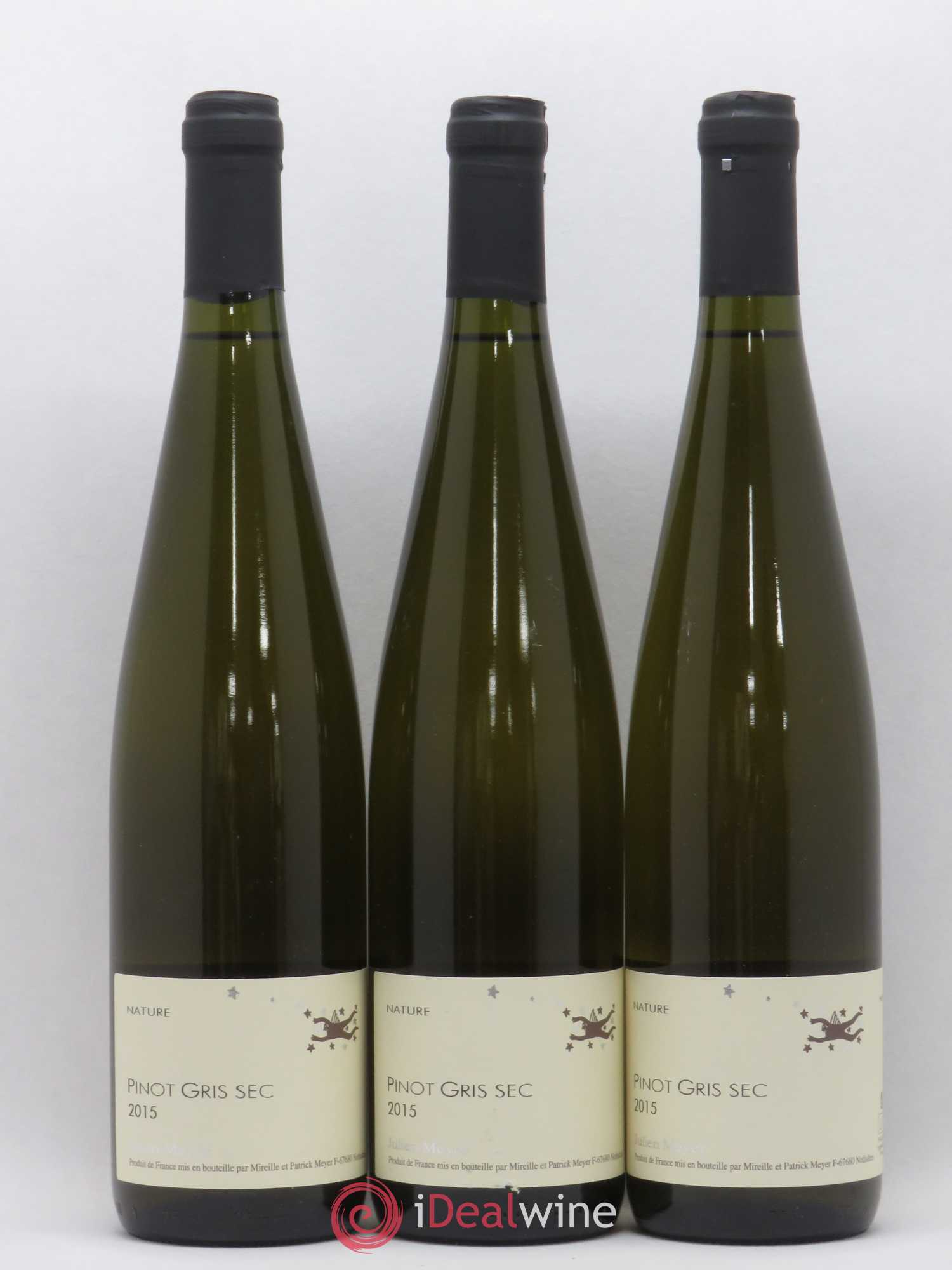 Alsace Pinot Gris Julien Meyer (Domaine) 2015 - Lot de 3 bouteilles - 0